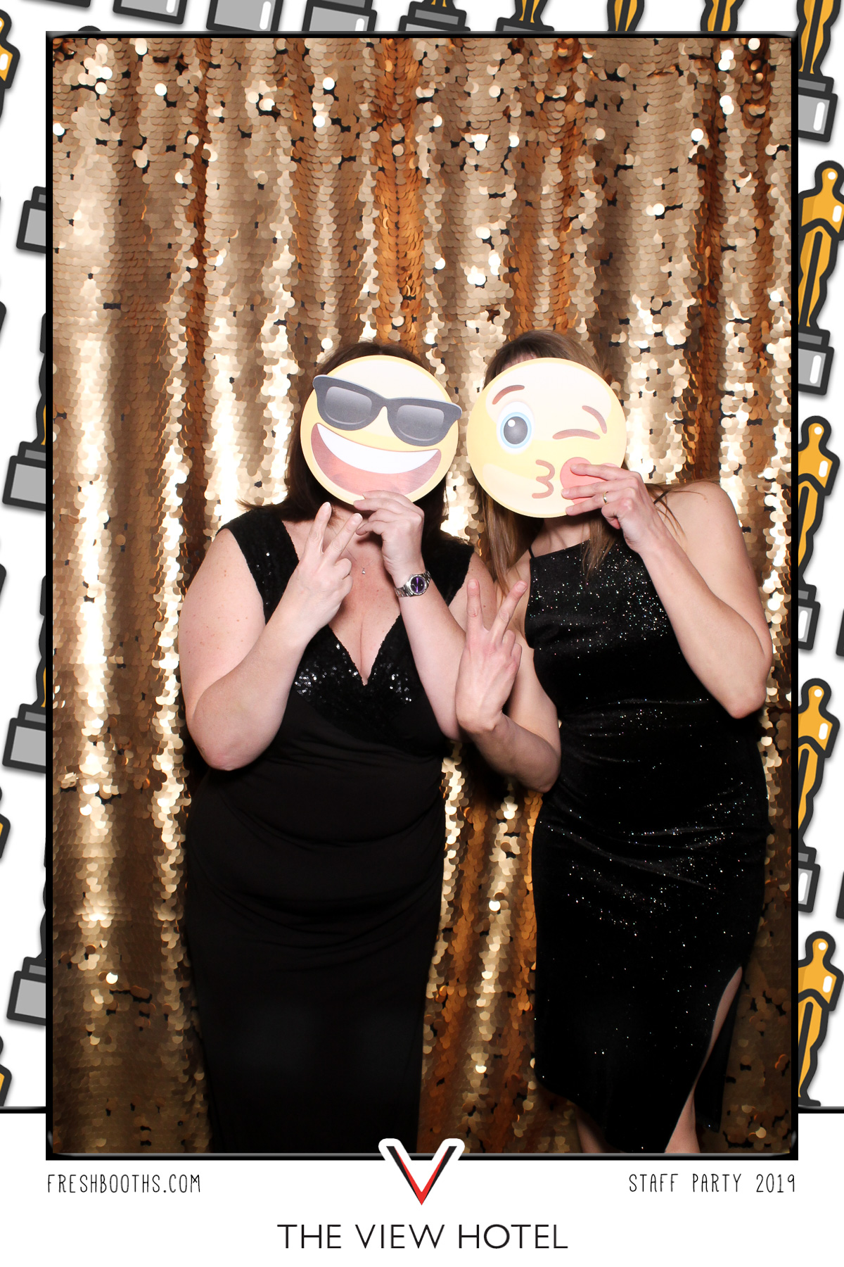 The View Hotel Staff Party 2019 - Selfie Mirror | View more photos from the event at gallery.freshbooths.com/u/FreshBooths/The-View-Hotel-Staff-Party-2019-Selfie-Mirror