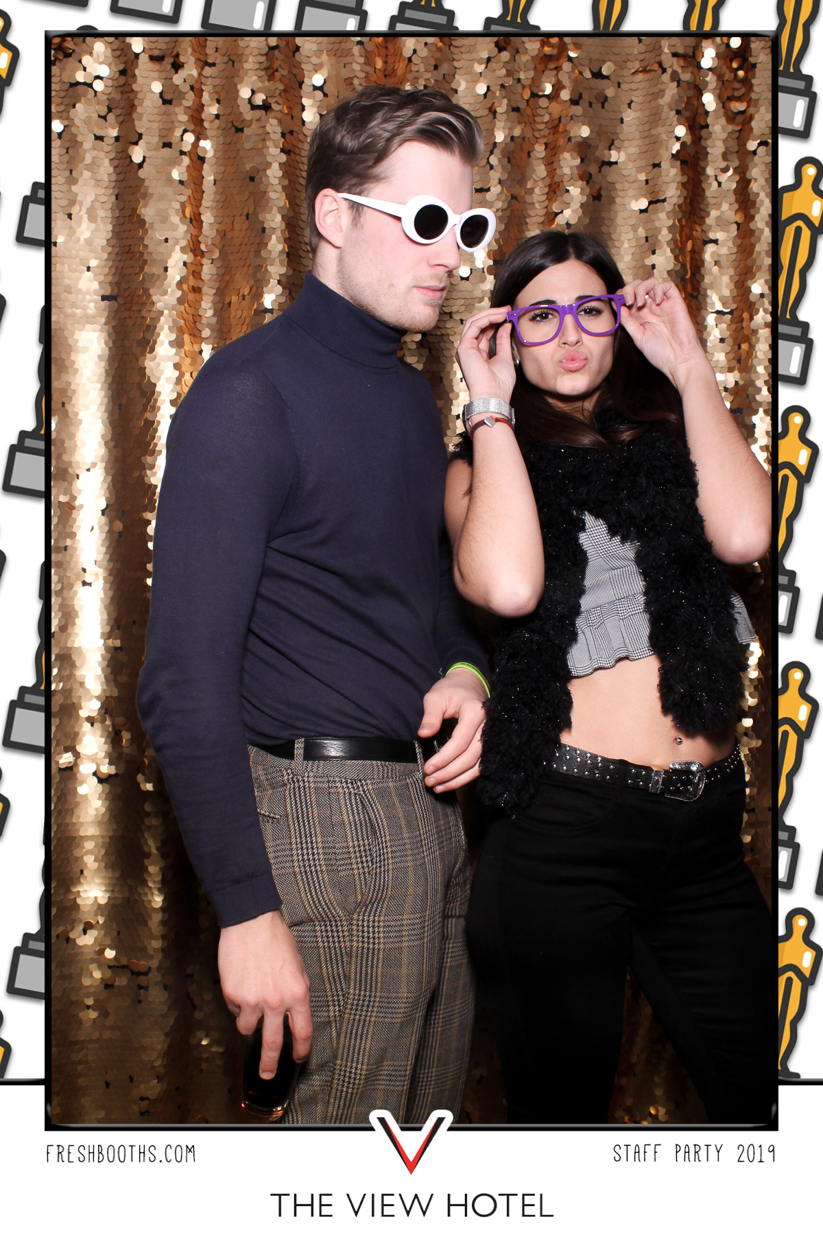 The View Hotel Staff Party 2019 - Selfie Mirror | View more photos from the event at gallery.freshbooths.com/u/FreshBooths/The-View-Hotel-Staff-Party-2019-Selfie-Mirror