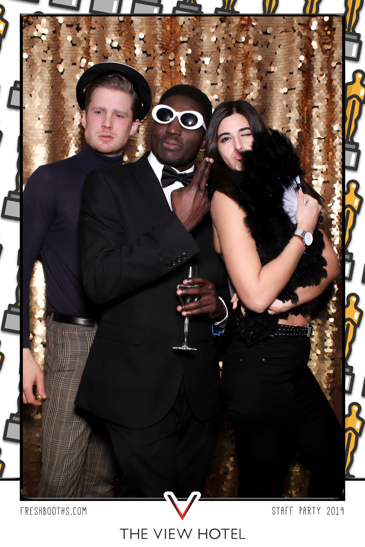 The View Hotel Staff Party 2019 - Selfie Mirror | View more photos from the event at gallery.freshbooths.com/u/FreshBooths/The-View-Hotel-Staff-Party-2019-Selfie-Mirror