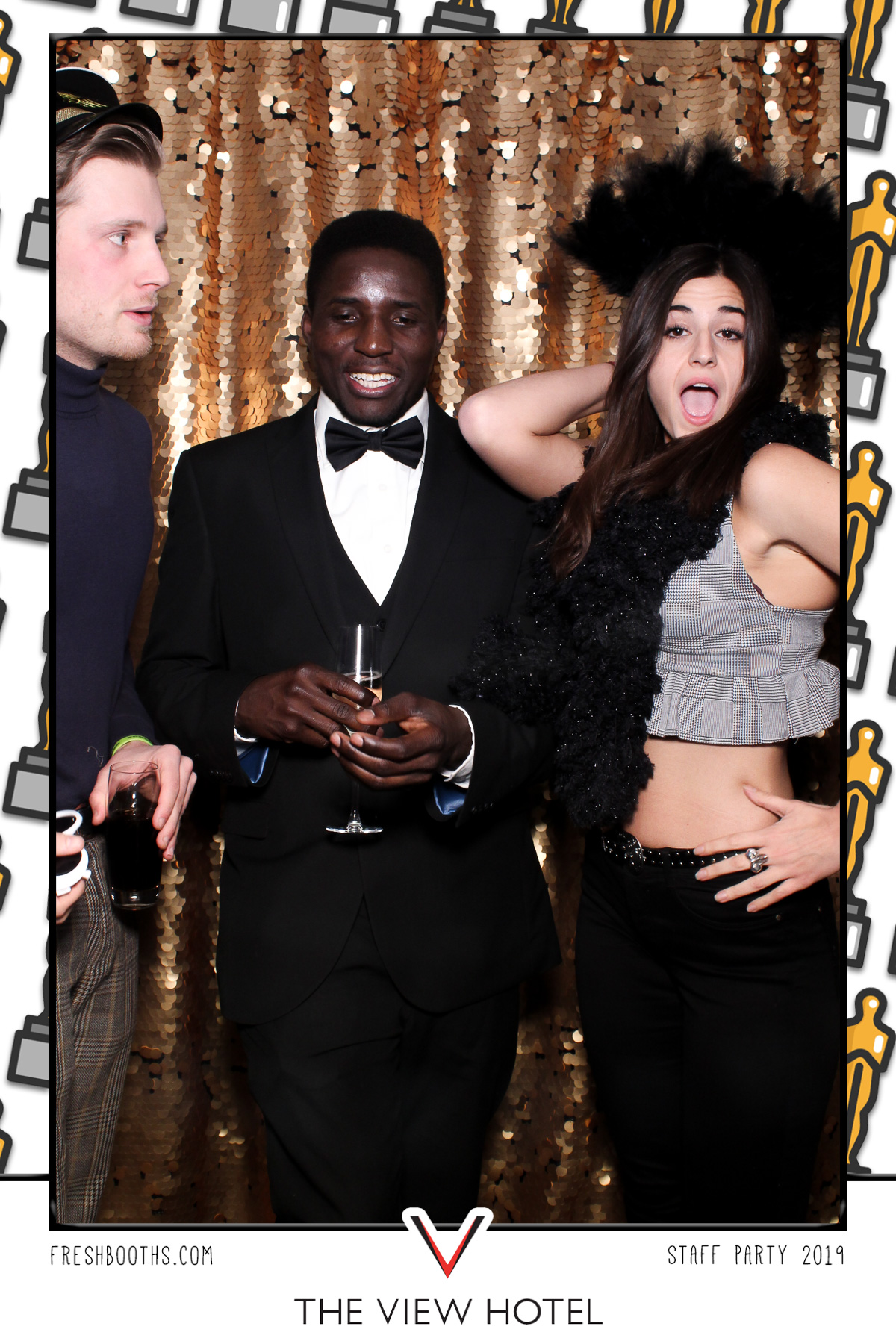 The View Hotel Staff Party 2019 - Selfie Mirror | View more photos from the event at gallery.freshbooths.com/u/FreshBooths/The-View-Hotel-Staff-Party-2019-Selfie-Mirror