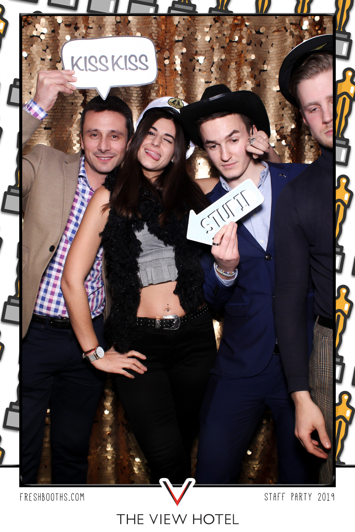 The View Hotel Staff Party 2019 - Selfie Mirror | View more photos from the event at gallery.freshbooths.com/u/FreshBooths/The-View-Hotel-Staff-Party-2019-Selfie-Mirror