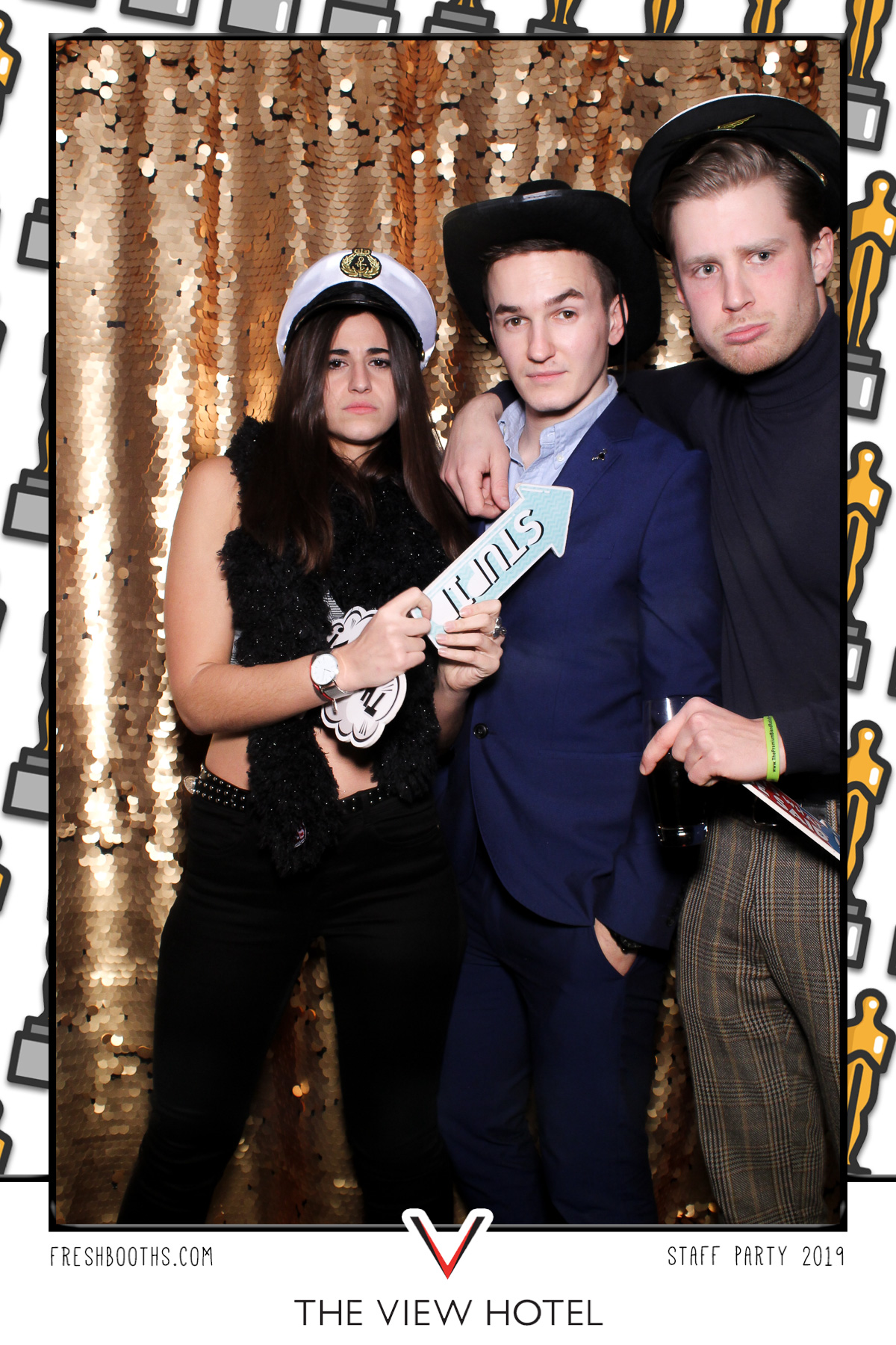 The View Hotel Staff Party 2019 - Selfie Mirror | View more photos from the event at gallery.freshbooths.com/u/FreshBooths/The-View-Hotel-Staff-Party-2019-Selfie-Mirror