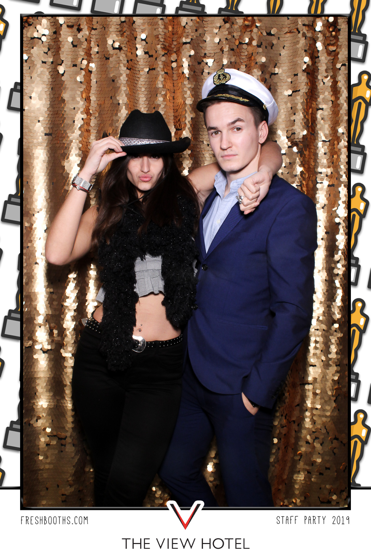 The View Hotel Staff Party 2019 - Selfie Mirror | View more photos from the event at gallery.freshbooths.com/u/FreshBooths/The-View-Hotel-Staff-Party-2019-Selfie-Mirror