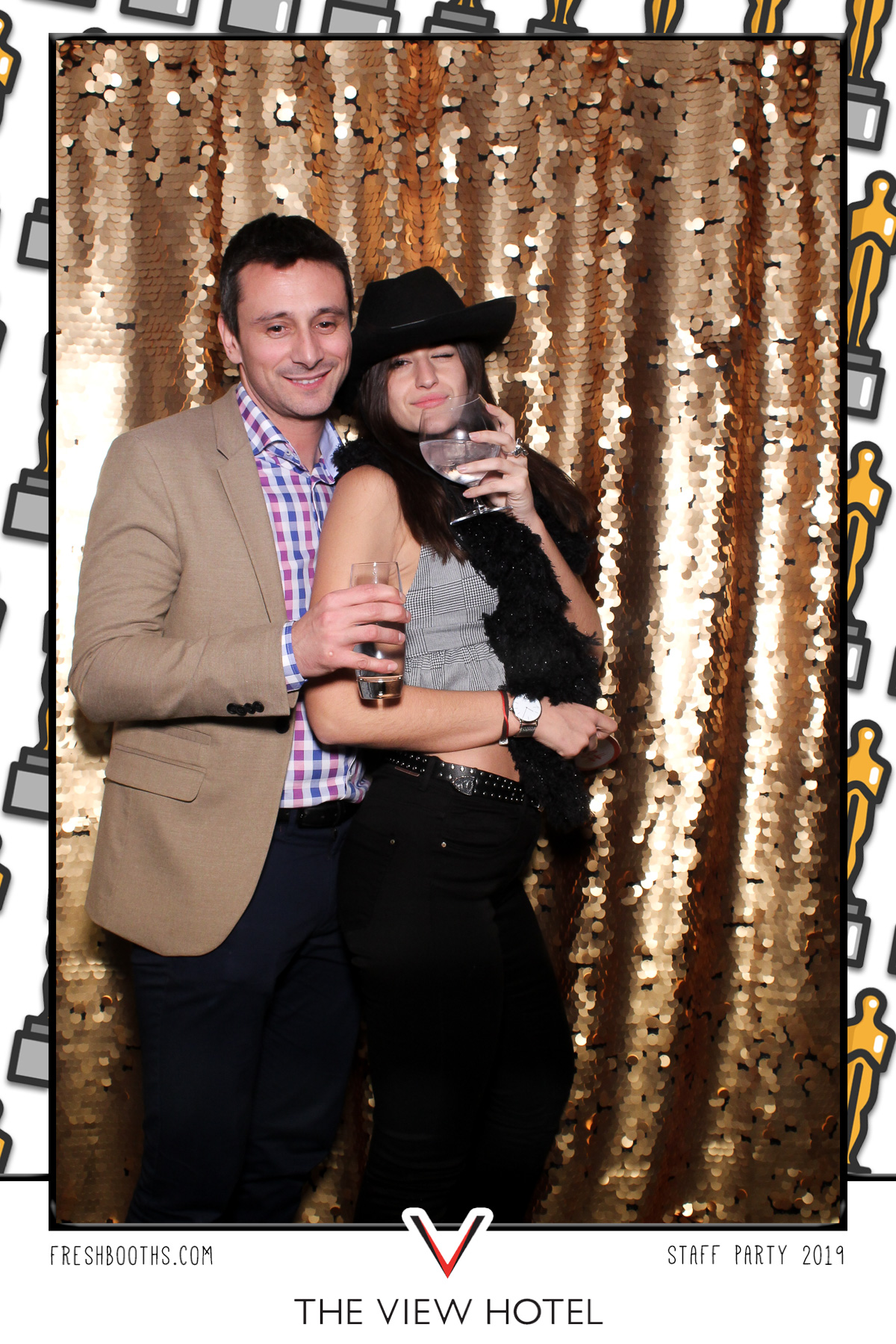 The View Hotel Staff Party 2019 - Selfie Mirror | View more photos from the event at gallery.freshbooths.com/u/FreshBooths/The-View-Hotel-Staff-Party-2019-Selfie-Mirror