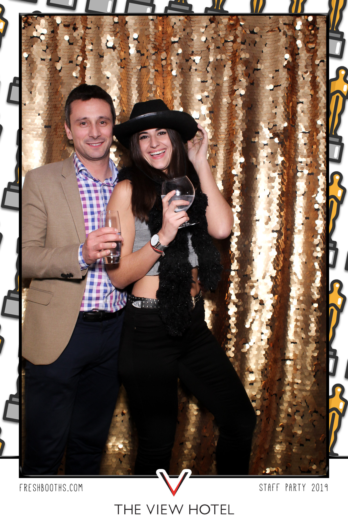 The View Hotel Staff Party 2019 - Selfie Mirror | View more photos from the event at gallery.freshbooths.com/u/FreshBooths/The-View-Hotel-Staff-Party-2019-Selfie-Mirror