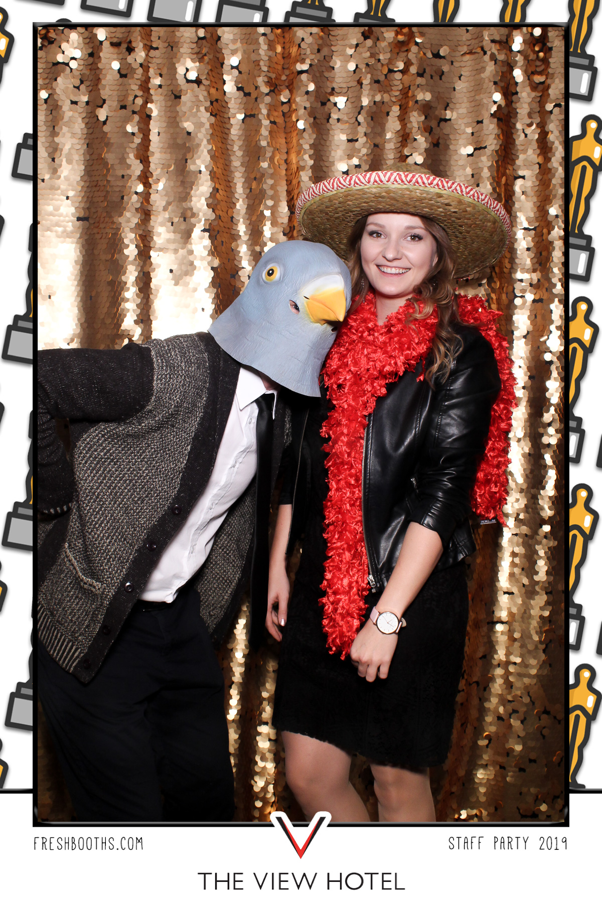 The View Hotel Staff Party 2019 - Selfie Mirror | View more photos from the event at gallery.freshbooths.com/u/FreshBooths/The-View-Hotel-Staff-Party-2019-Selfie-Mirror