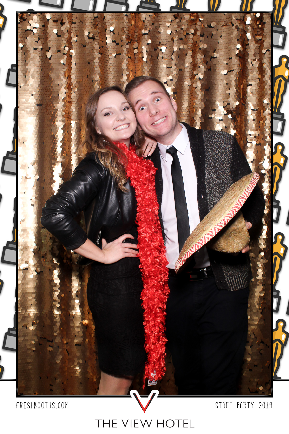 The View Hotel Staff Party 2019 - Selfie Mirror | View more photos from the event at gallery.freshbooths.com/u/FreshBooths/The-View-Hotel-Staff-Party-2019-Selfie-Mirror