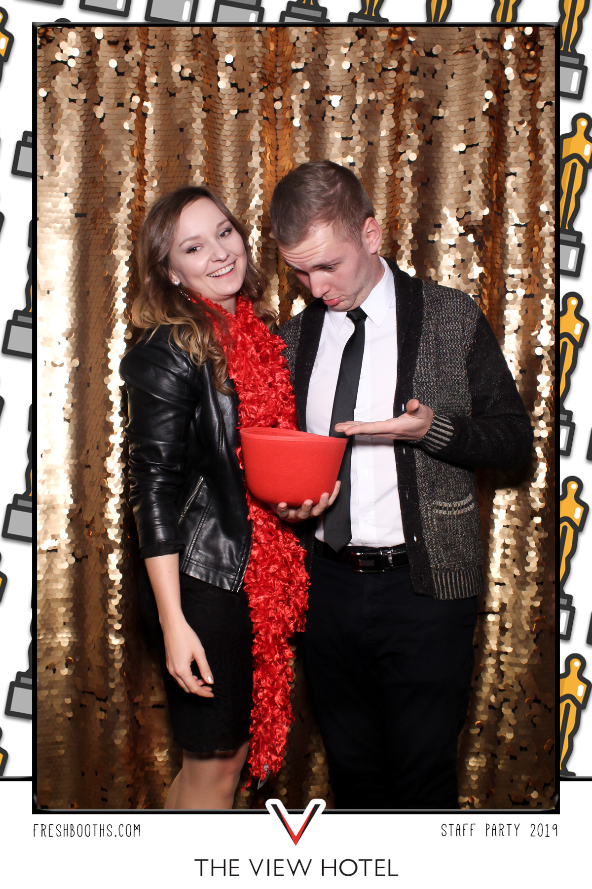 The View Hotel Staff Party 2019 - Selfie Mirror | View more photos from the event at gallery.freshbooths.com/u/FreshBooths/The-View-Hotel-Staff-Party-2019-Selfie-Mirror