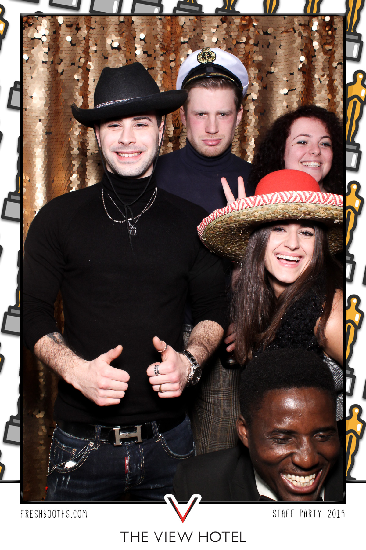 The View Hotel Staff Party 2019 - Selfie Mirror | View more photos from the event at gallery.freshbooths.com/u/FreshBooths/The-View-Hotel-Staff-Party-2019-Selfie-Mirror