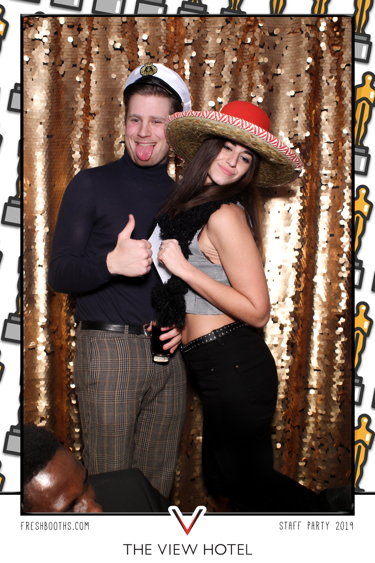 The View Hotel Staff Party 2019 - Selfie Mirror | View more photos from the event at gallery.freshbooths.com/u/FreshBooths/The-View-Hotel-Staff-Party-2019-Selfie-Mirror