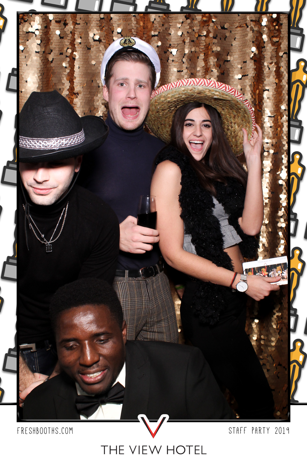 The View Hotel Staff Party 2019 - Selfie Mirror | View more photos from the event at gallery.freshbooths.com/u/FreshBooths/The-View-Hotel-Staff-Party-2019-Selfie-Mirror