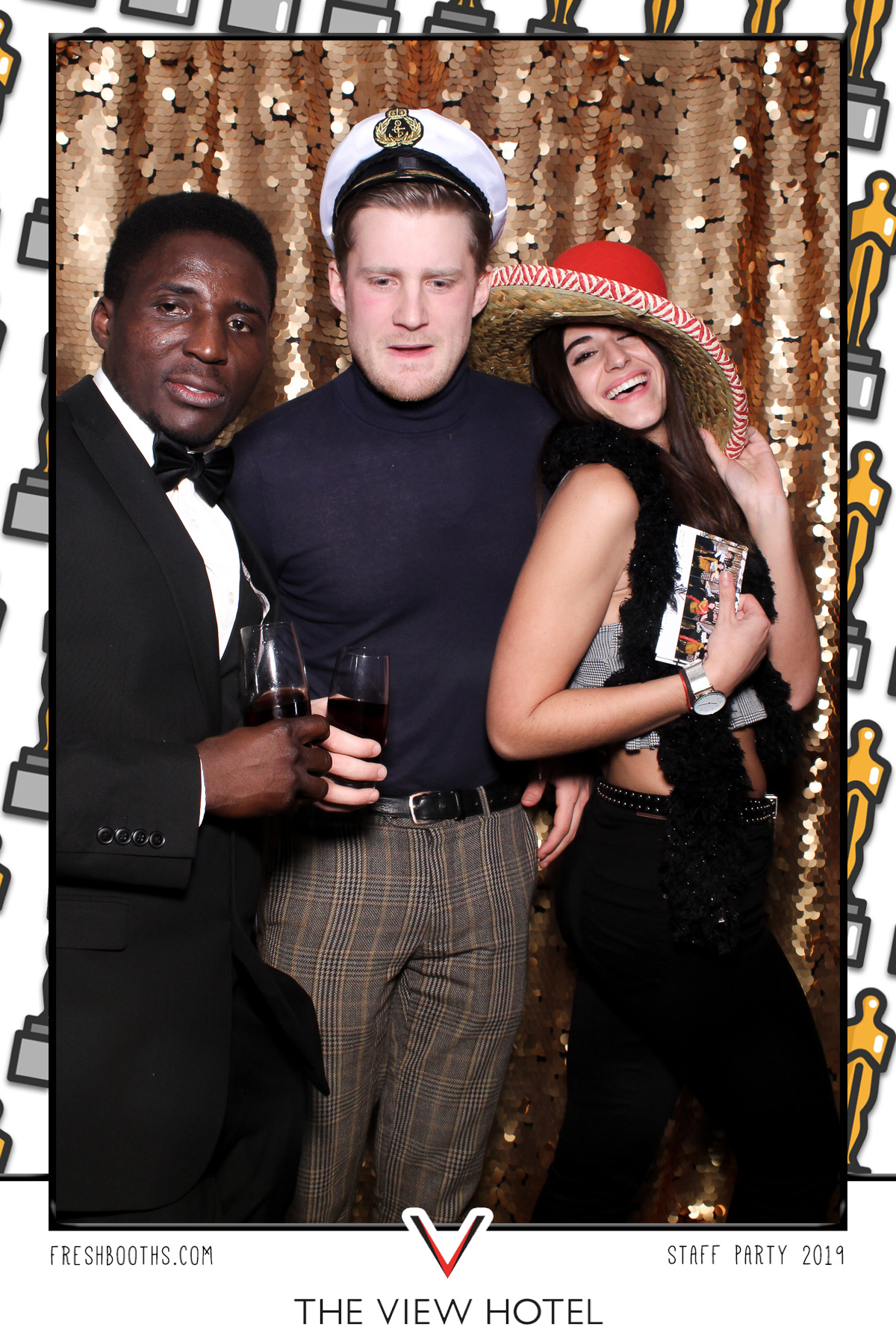 The View Hotel Staff Party 2019 - Selfie Mirror | View more photos from the event at gallery.freshbooths.com/u/FreshBooths/The-View-Hotel-Staff-Party-2019-Selfie-Mirror