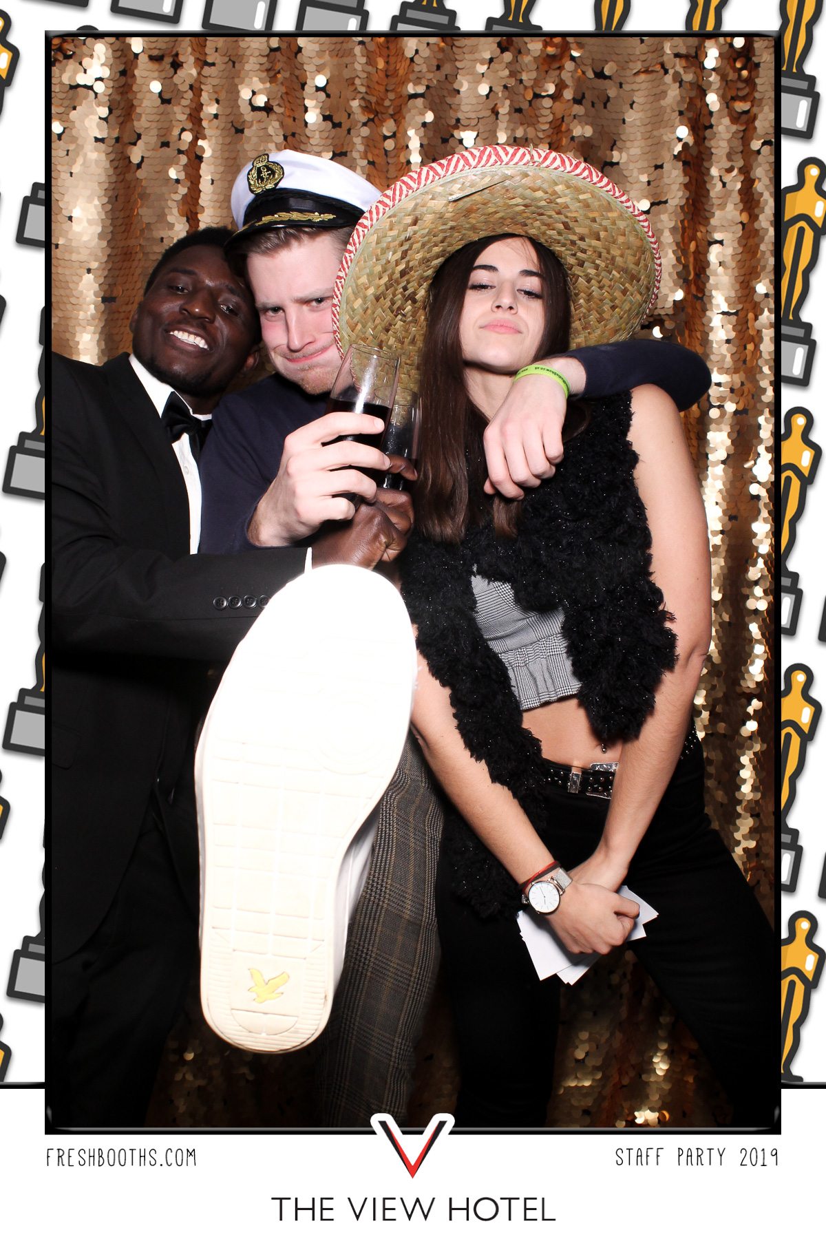 The View Hotel Staff Party 2019 - Selfie Mirror | View more photos from the event at gallery.freshbooths.com/u/FreshBooths/The-View-Hotel-Staff-Party-2019-Selfie-Mirror