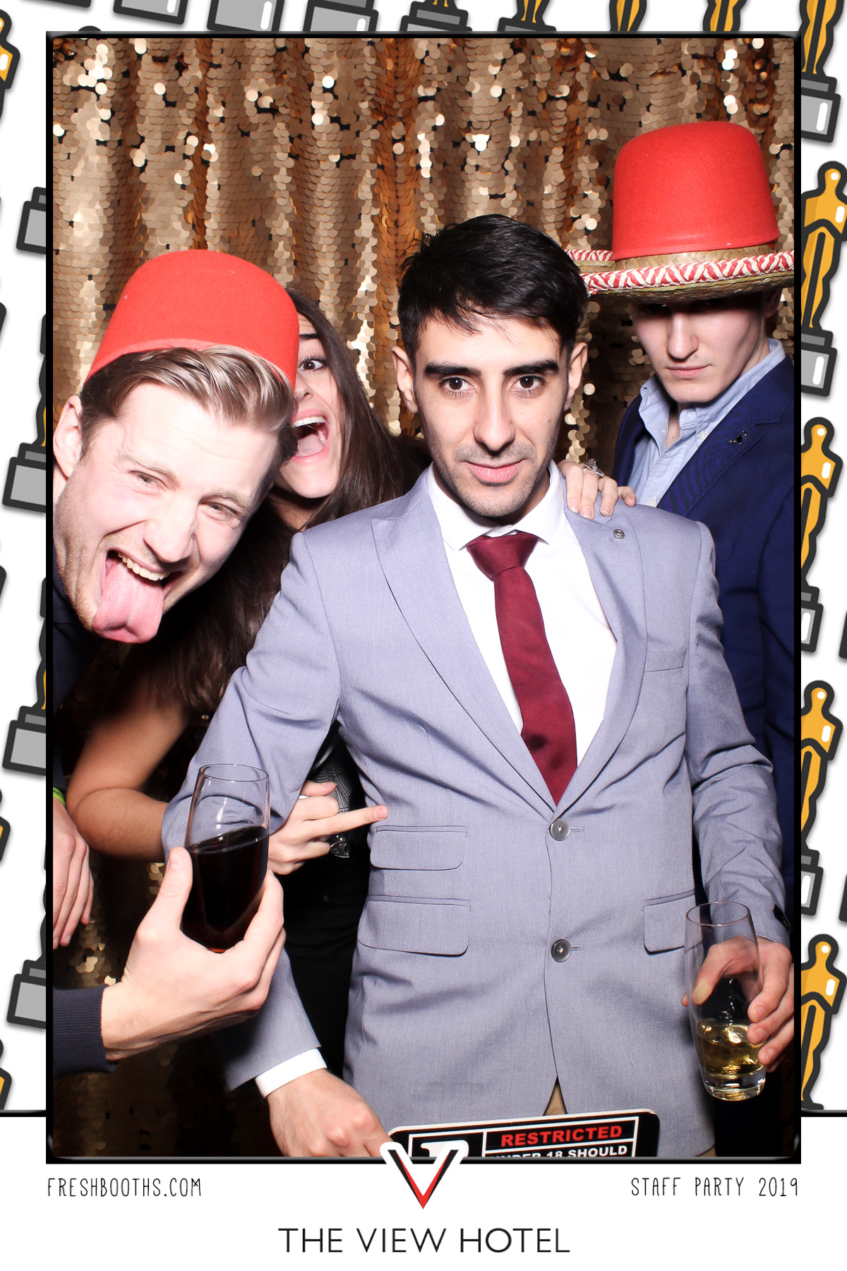 The View Hotel Staff Party 2019 - Selfie Mirror | View more photos from the event at gallery.freshbooths.com/u/FreshBooths/The-View-Hotel-Staff-Party-2019-Selfie-Mirror