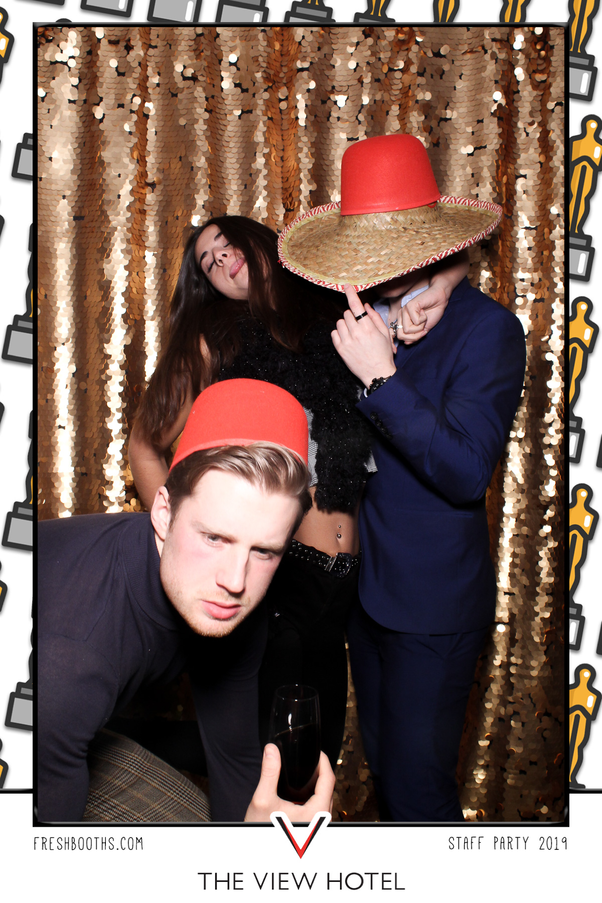 The View Hotel Staff Party 2019 - Selfie Mirror | View more photos from the event at gallery.freshbooths.com/u/FreshBooths/The-View-Hotel-Staff-Party-2019-Selfie-Mirror