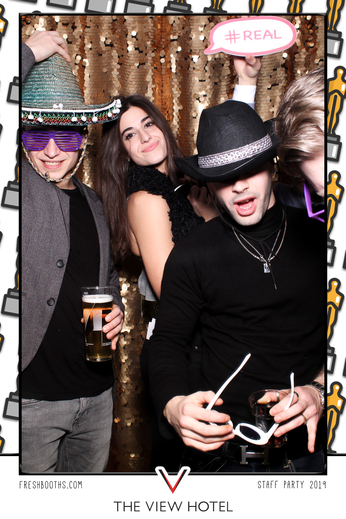 The View Hotel Staff Party 2019 - Selfie Mirror | View more photos from the event at gallery.freshbooths.com/u/FreshBooths/The-View-Hotel-Staff-Party-2019-Selfie-Mirror