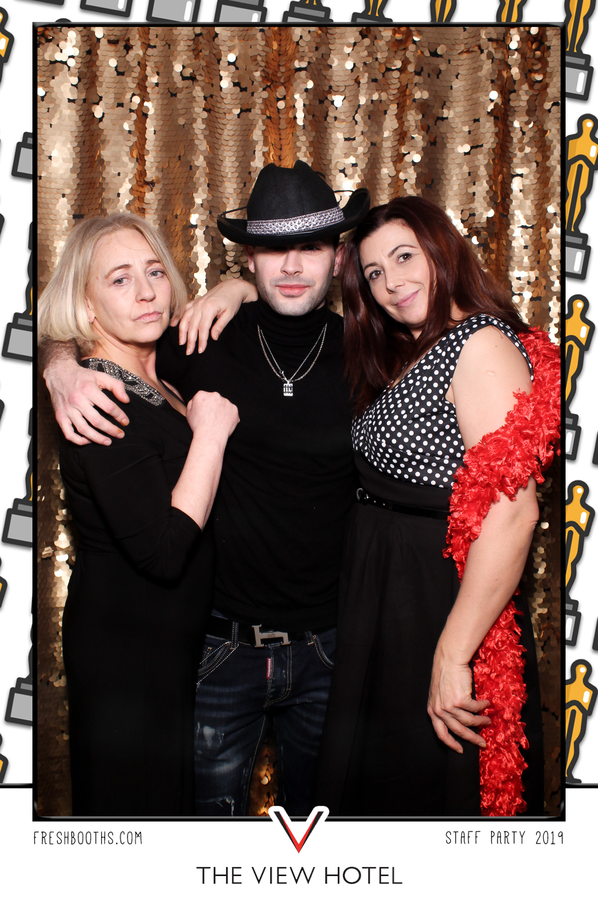 The View Hotel Staff Party 2019 - Selfie Mirror | View more photos from the event at gallery.freshbooths.com/u/FreshBooths/The-View-Hotel-Staff-Party-2019-Selfie-Mirror