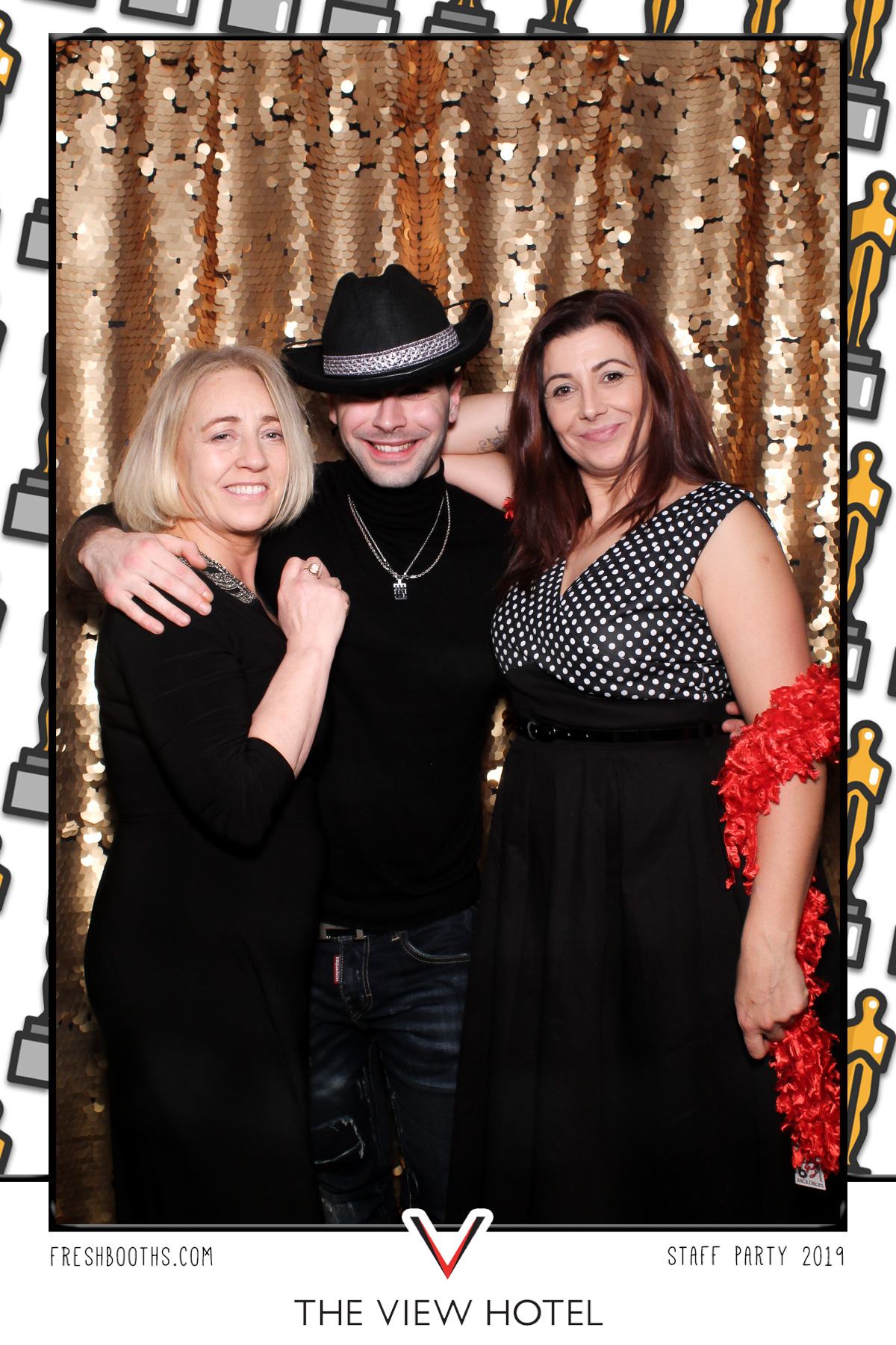 The View Hotel Staff Party 2019 - Selfie Mirror | View more photos from the event at gallery.freshbooths.com/u/FreshBooths/The-View-Hotel-Staff-Party-2019-Selfie-Mirror