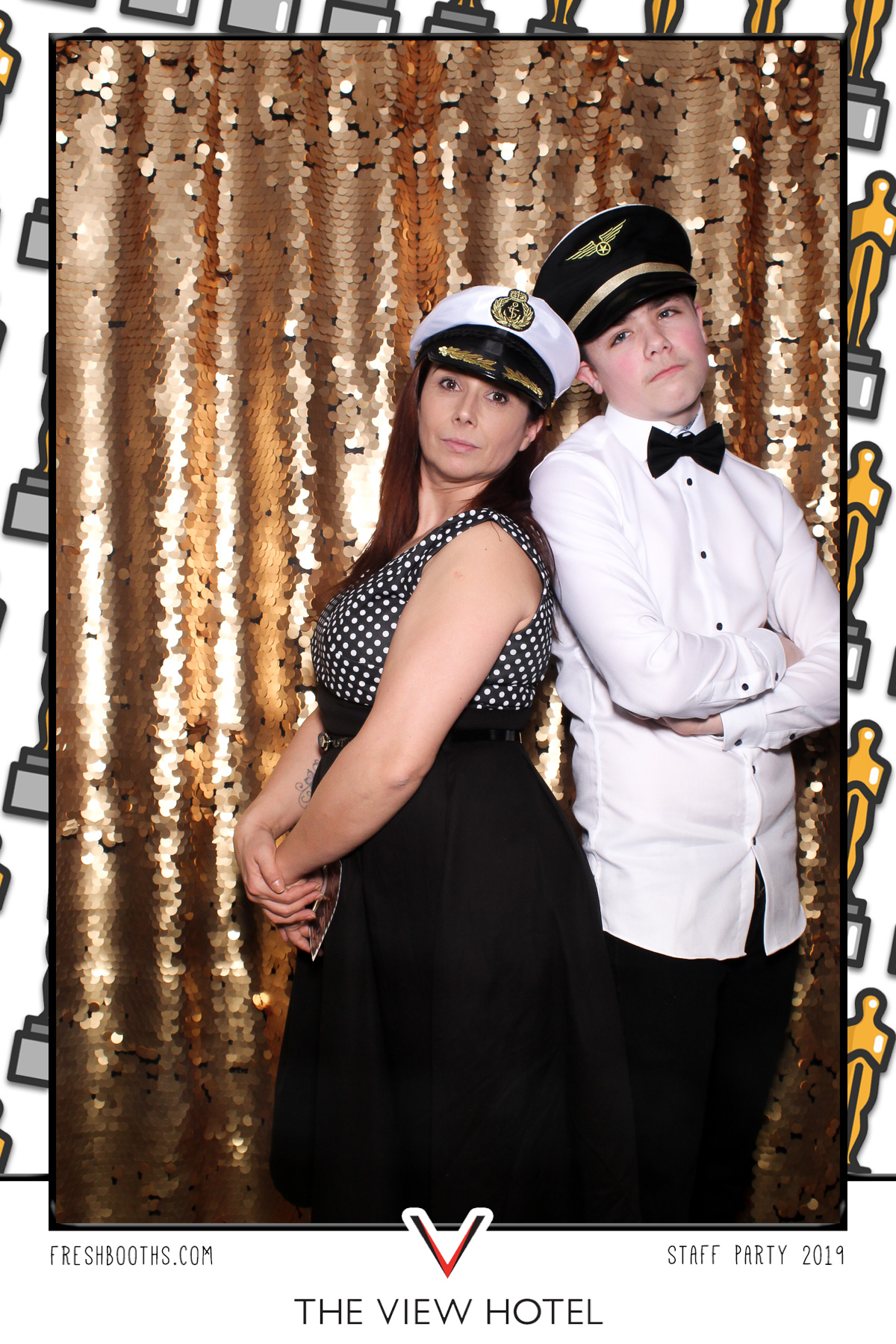 The View Hotel Staff Party 2019 - Selfie Mirror | View more photos from the event at gallery.freshbooths.com/u/FreshBooths/The-View-Hotel-Staff-Party-2019-Selfie-Mirror