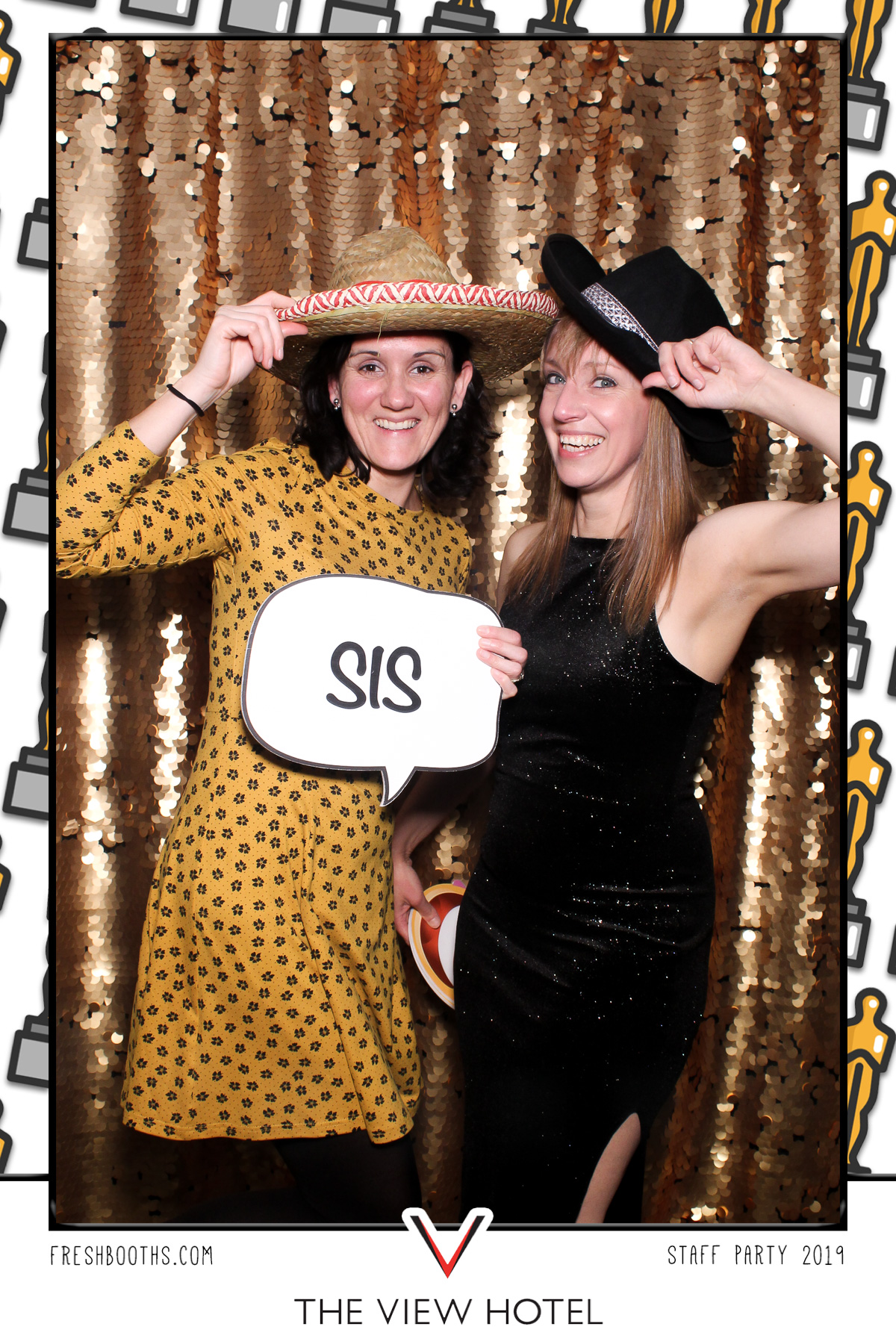 The View Hotel Staff Party 2019 - Selfie Mirror | View more photos from the event at gallery.freshbooths.com/u/FreshBooths/The-View-Hotel-Staff-Party-2019-Selfie-Mirror