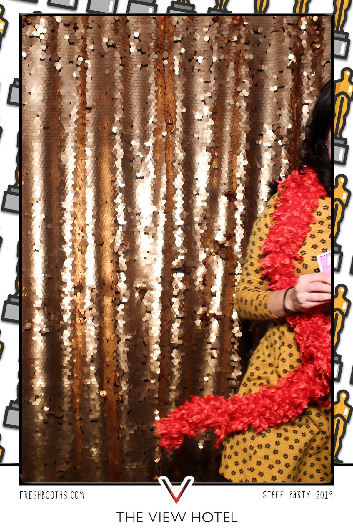 The View Hotel Staff Party 2019 - Selfie Mirror | View more photos from the event at gallery.freshbooths.com/u/FreshBooths/The-View-Hotel-Staff-Party-2019-Selfie-Mirror