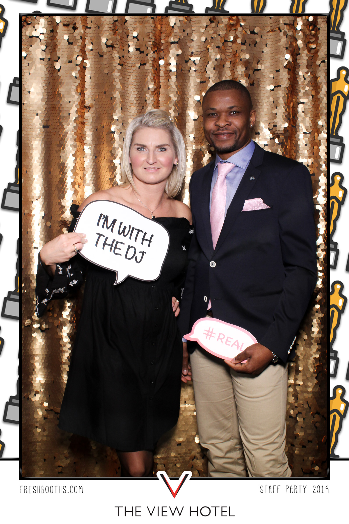 The View Hotel Staff Party 2019 - Selfie Mirror | View more photos from the event at gallery.freshbooths.com/u/FreshBooths/The-View-Hotel-Staff-Party-2019-Selfie-Mirror