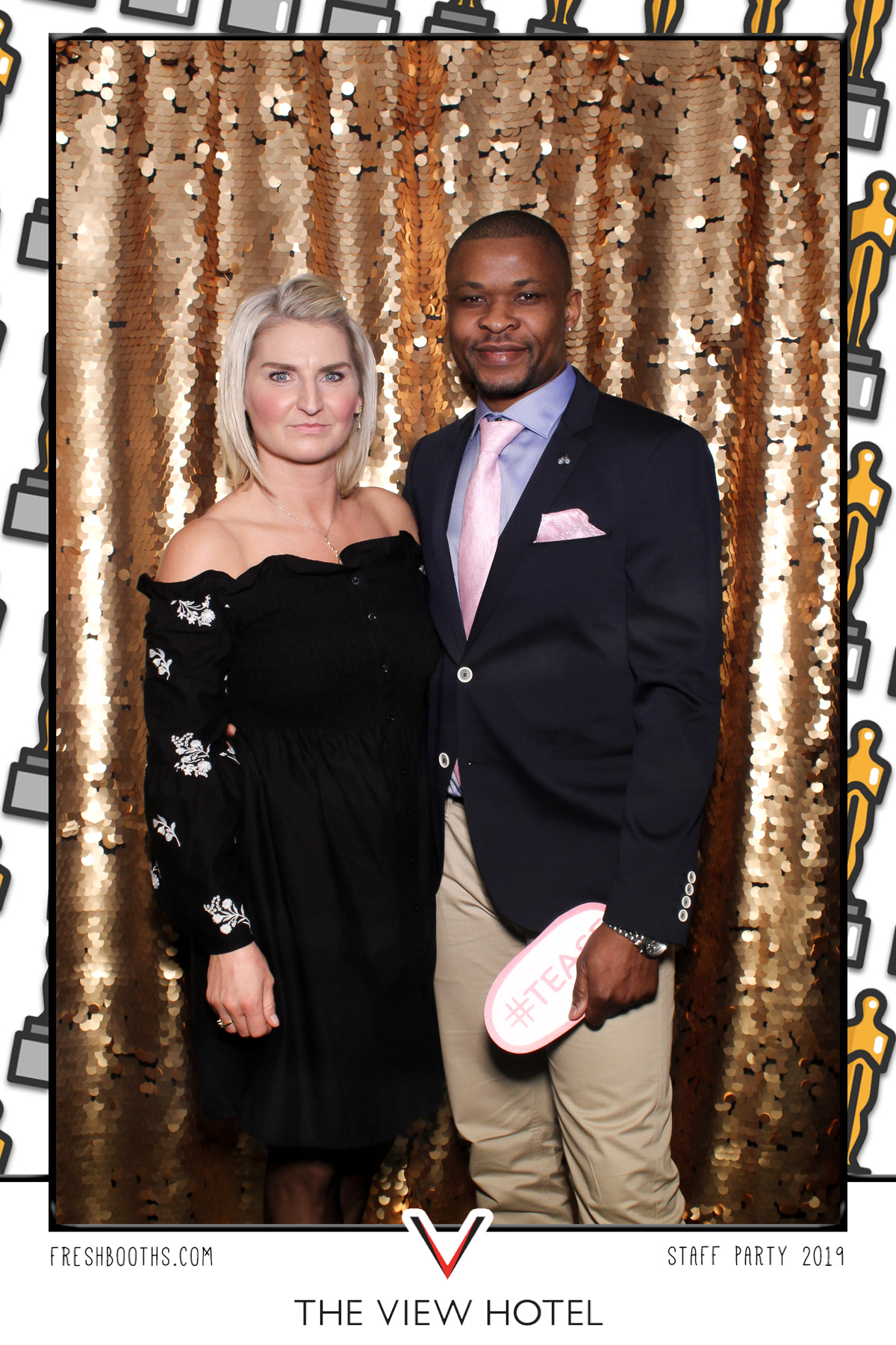 The View Hotel Staff Party 2019 - Selfie Mirror | View more photos from the event at gallery.freshbooths.com/u/FreshBooths/The-View-Hotel-Staff-Party-2019-Selfie-Mirror