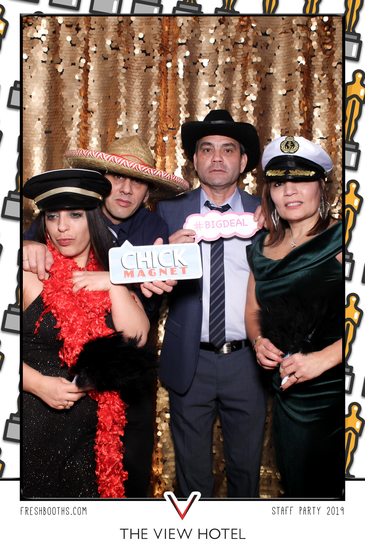 The View Hotel Staff Party 2019 - Selfie Mirror | View more photos from the event at gallery.freshbooths.com/u/FreshBooths/The-View-Hotel-Staff-Party-2019-Selfie-Mirror