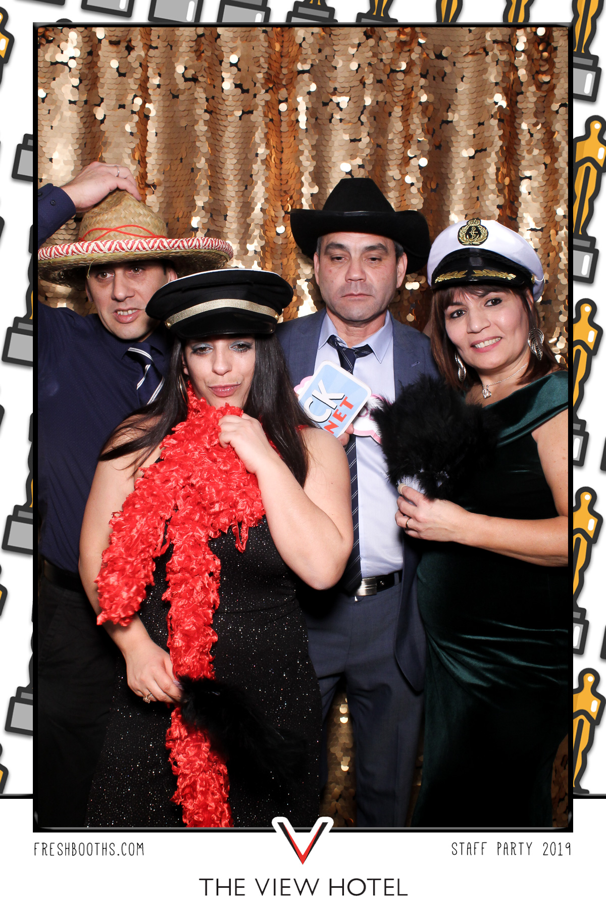 The View Hotel Staff Party 2019 - Selfie Mirror | View more photos from the event at gallery.freshbooths.com/u/FreshBooths/The-View-Hotel-Staff-Party-2019-Selfie-Mirror