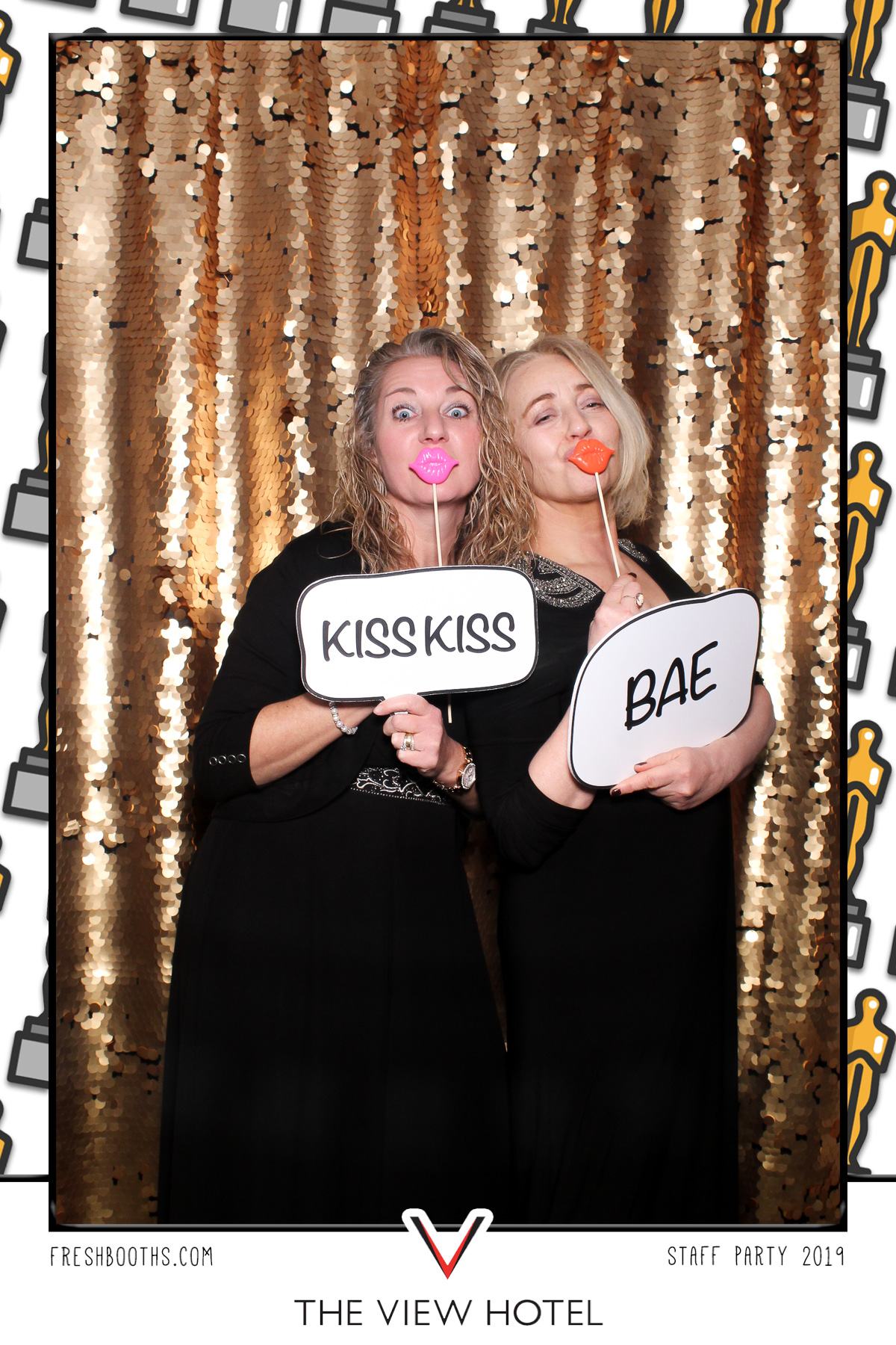 The View Hotel Staff Party 2019 - Selfie Mirror | View more photos from the event at gallery.freshbooths.com/u/FreshBooths/The-View-Hotel-Staff-Party-2019-Selfie-Mirror