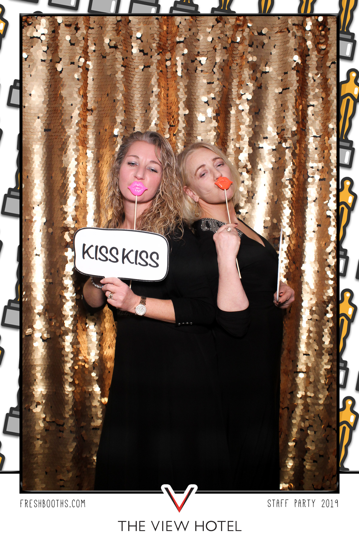 The View Hotel Staff Party 2019 - Selfie Mirror | View more photos from the event at gallery.freshbooths.com/u/FreshBooths/The-View-Hotel-Staff-Party-2019-Selfie-Mirror