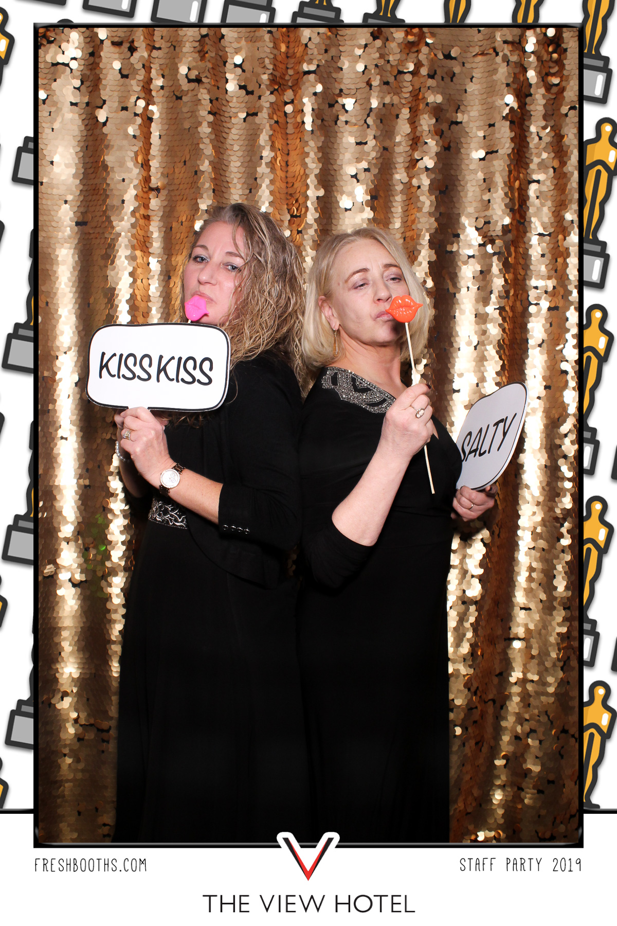 The View Hotel Staff Party 2019 - Selfie Mirror | View more photos from the event at gallery.freshbooths.com/u/FreshBooths/The-View-Hotel-Staff-Party-2019-Selfie-Mirror