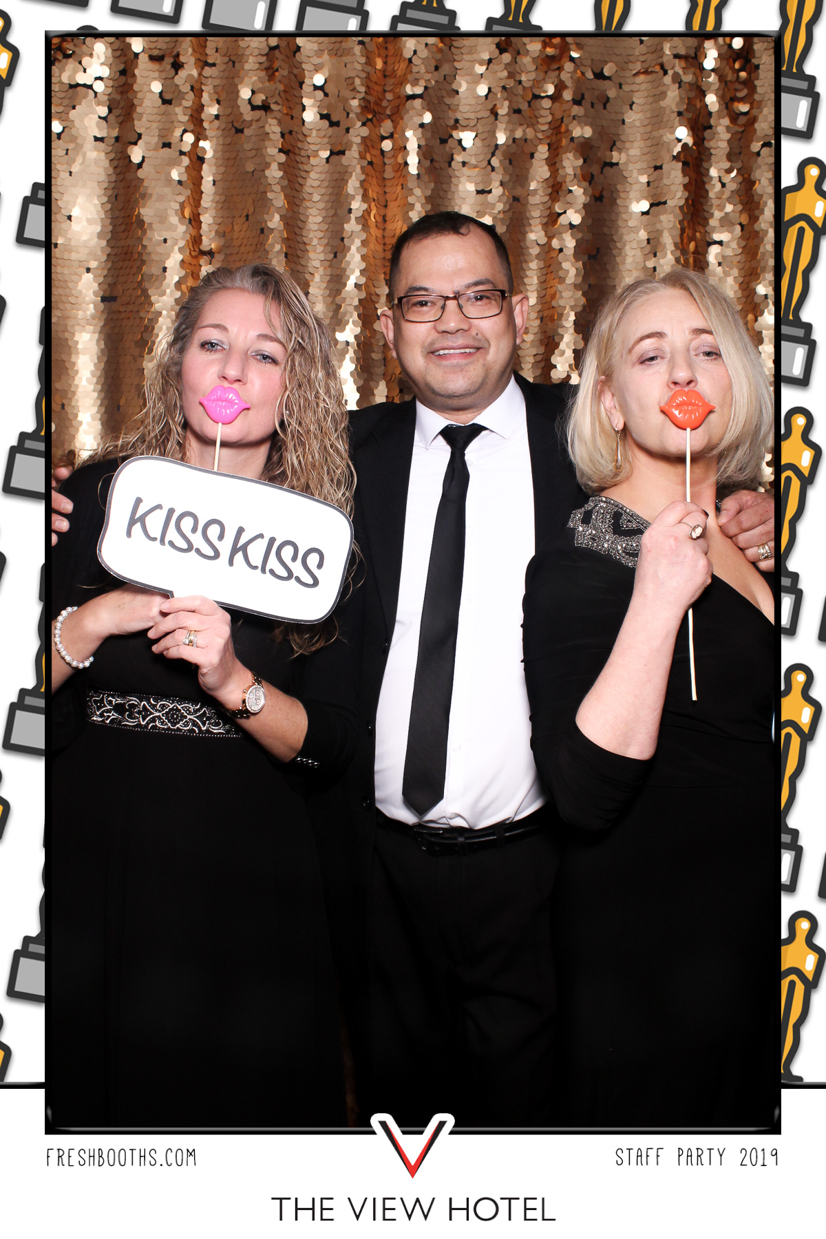 The View Hotel Staff Party 2019 - Selfie Mirror | View more photos from the event at gallery.freshbooths.com/u/FreshBooths/The-View-Hotel-Staff-Party-2019-Selfie-Mirror