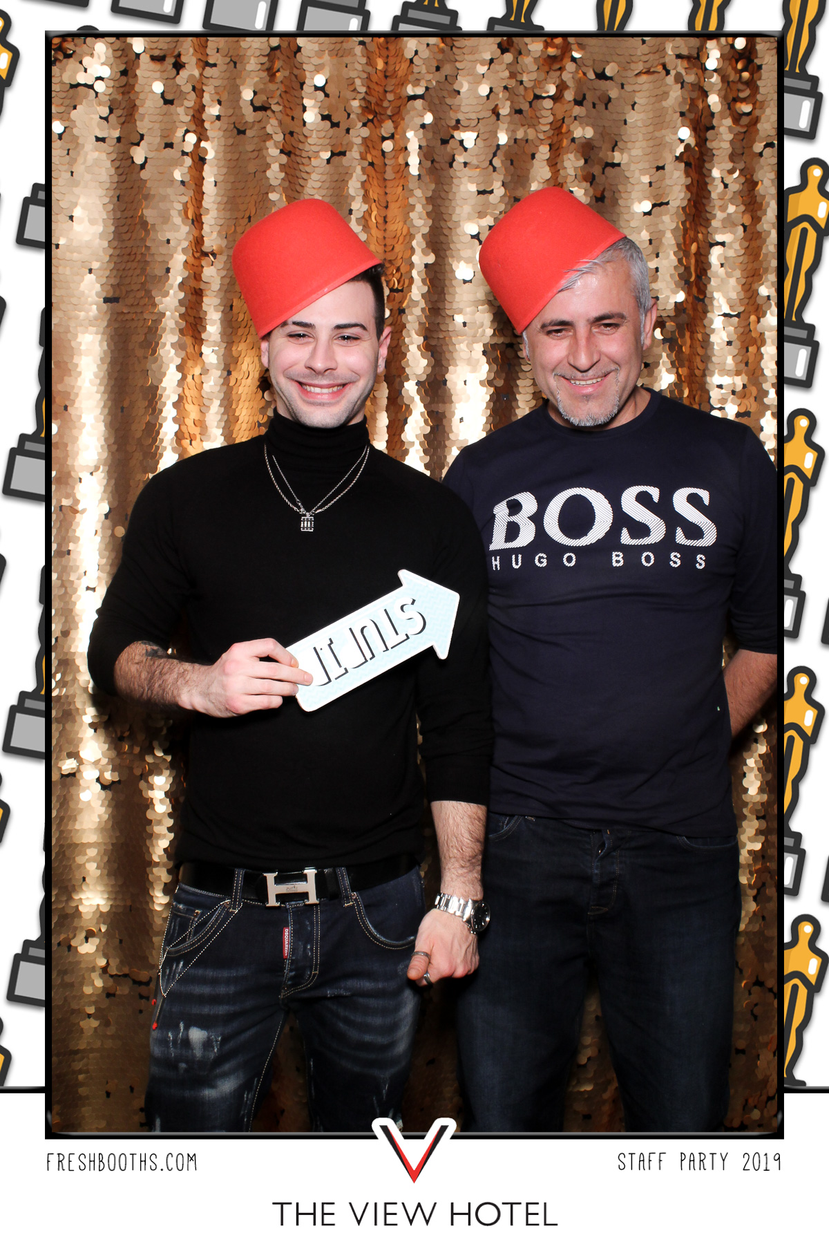 The View Hotel Staff Party 2019 - Selfie Mirror | View more photos from the event at gallery.freshbooths.com/u/FreshBooths/The-View-Hotel-Staff-Party-2019-Selfie-Mirror