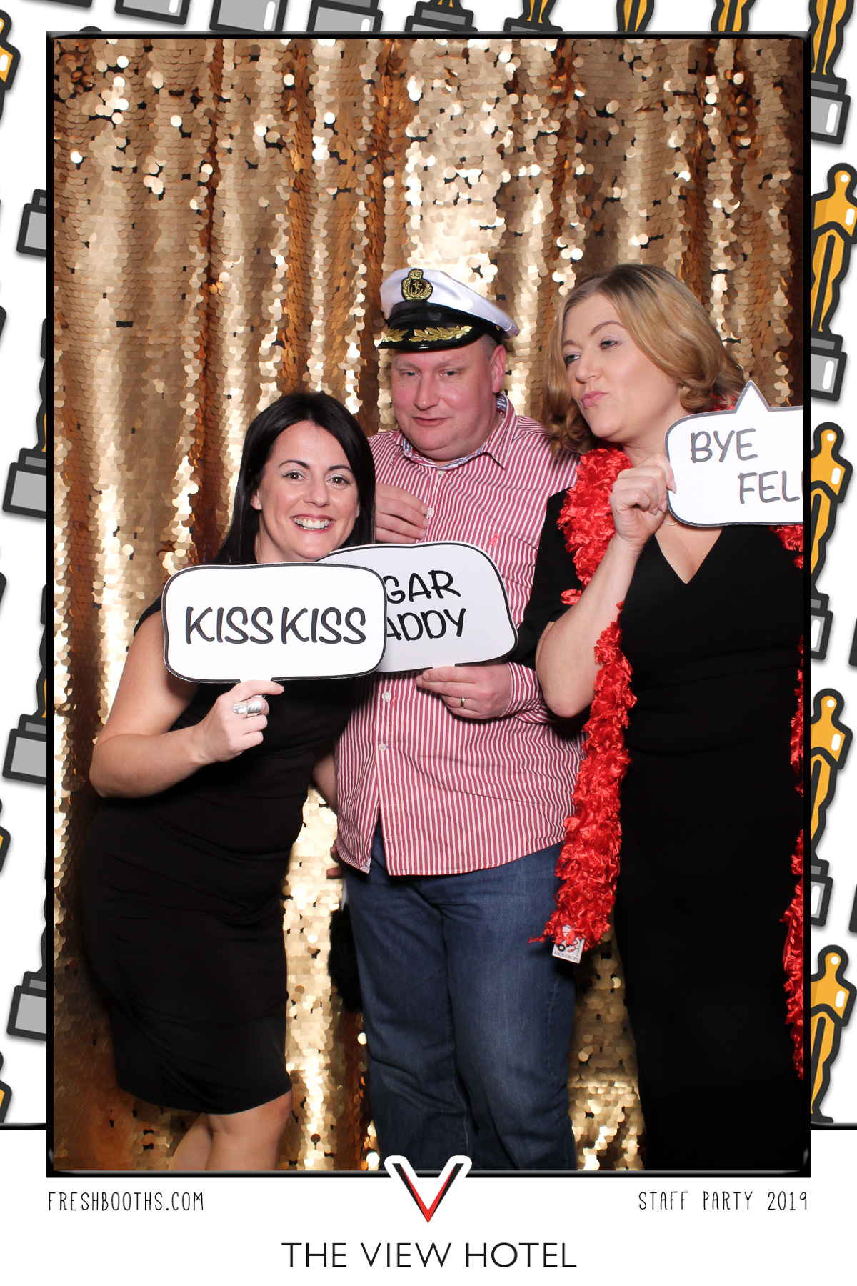 The View Hotel Staff Party 2019 - Selfie Mirror | View more photos from the event at gallery.freshbooths.com/u/FreshBooths/The-View-Hotel-Staff-Party-2019-Selfie-Mirror