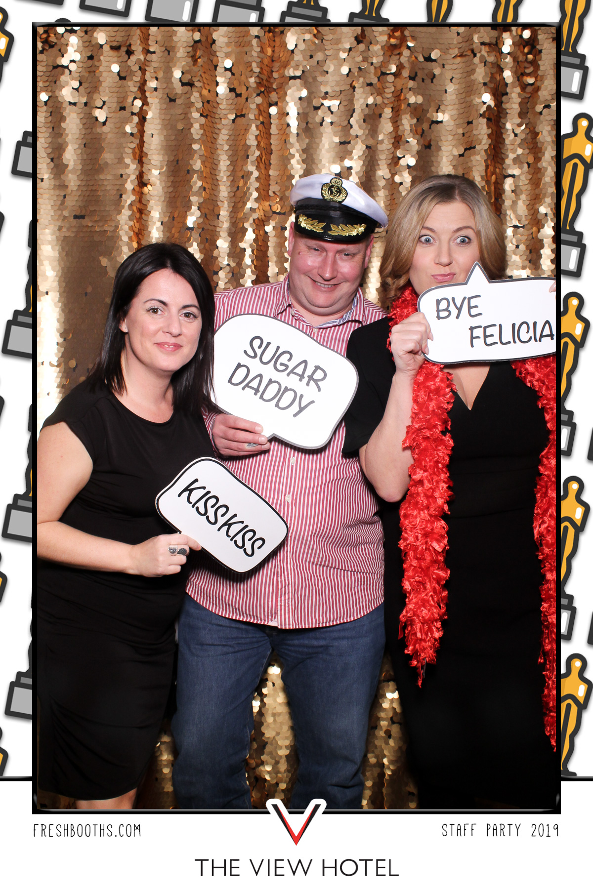 The View Hotel Staff Party 2019 - Selfie Mirror | View more photos from the event at gallery.freshbooths.com/u/FreshBooths/The-View-Hotel-Staff-Party-2019-Selfie-Mirror