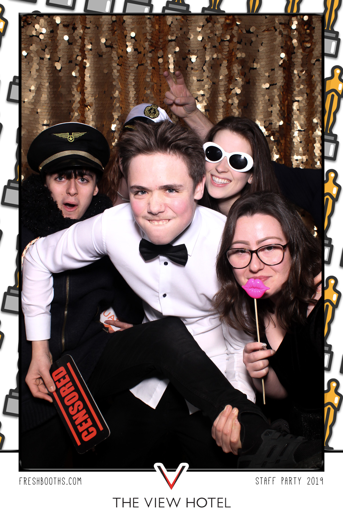 The View Hotel Staff Party 2019 - Selfie Mirror | View more photos from the event at gallery.freshbooths.com/u/FreshBooths/The-View-Hotel-Staff-Party-2019-Selfie-Mirror