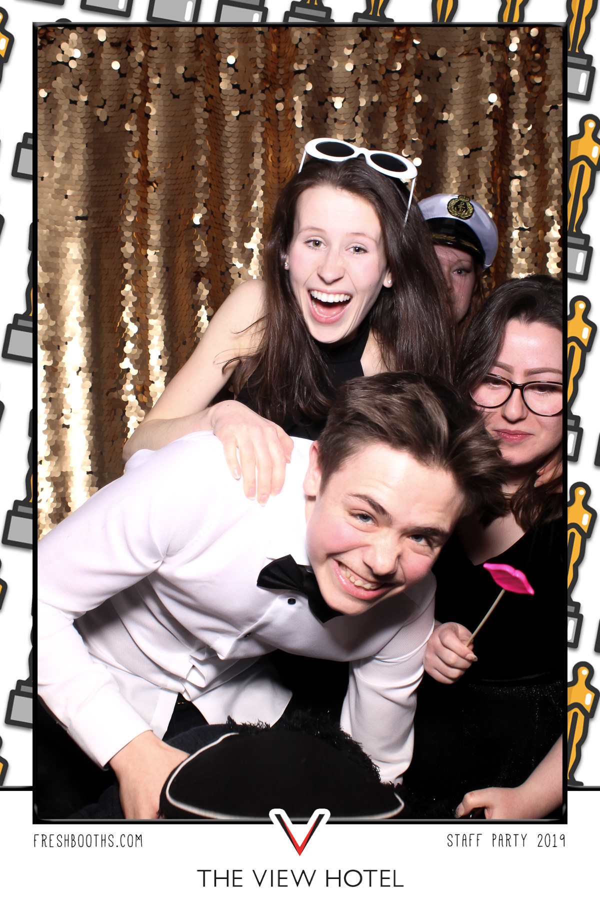 The View Hotel Staff Party 2019 - Selfie Mirror | View more photos from the event at gallery.freshbooths.com/u/FreshBooths/The-View-Hotel-Staff-Party-2019-Selfie-Mirror