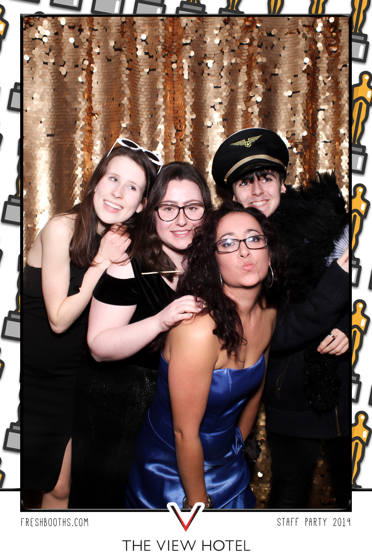 The View Hotel Staff Party 2019 - Selfie Mirror | View more photos from the event at gallery.freshbooths.com/u/FreshBooths/The-View-Hotel-Staff-Party-2019-Selfie-Mirror