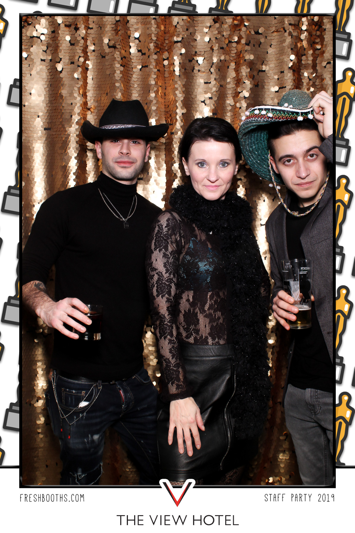 The View Hotel Staff Party 2019 - Selfie Mirror | View more photos from the event at gallery.freshbooths.com/u/FreshBooths/The-View-Hotel-Staff-Party-2019-Selfie-Mirror