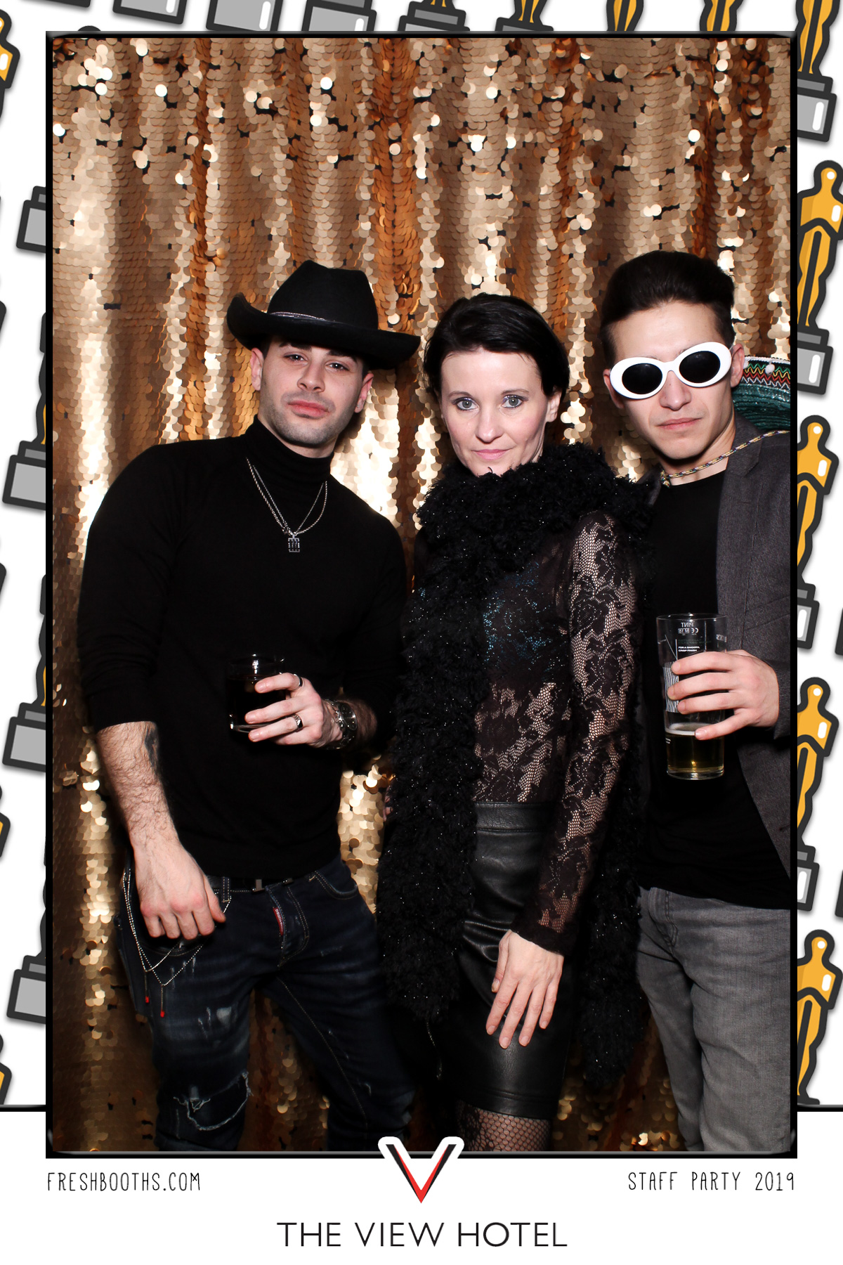 The View Hotel Staff Party 2019 - Selfie Mirror | View more photos from the event at gallery.freshbooths.com/u/FreshBooths/The-View-Hotel-Staff-Party-2019-Selfie-Mirror