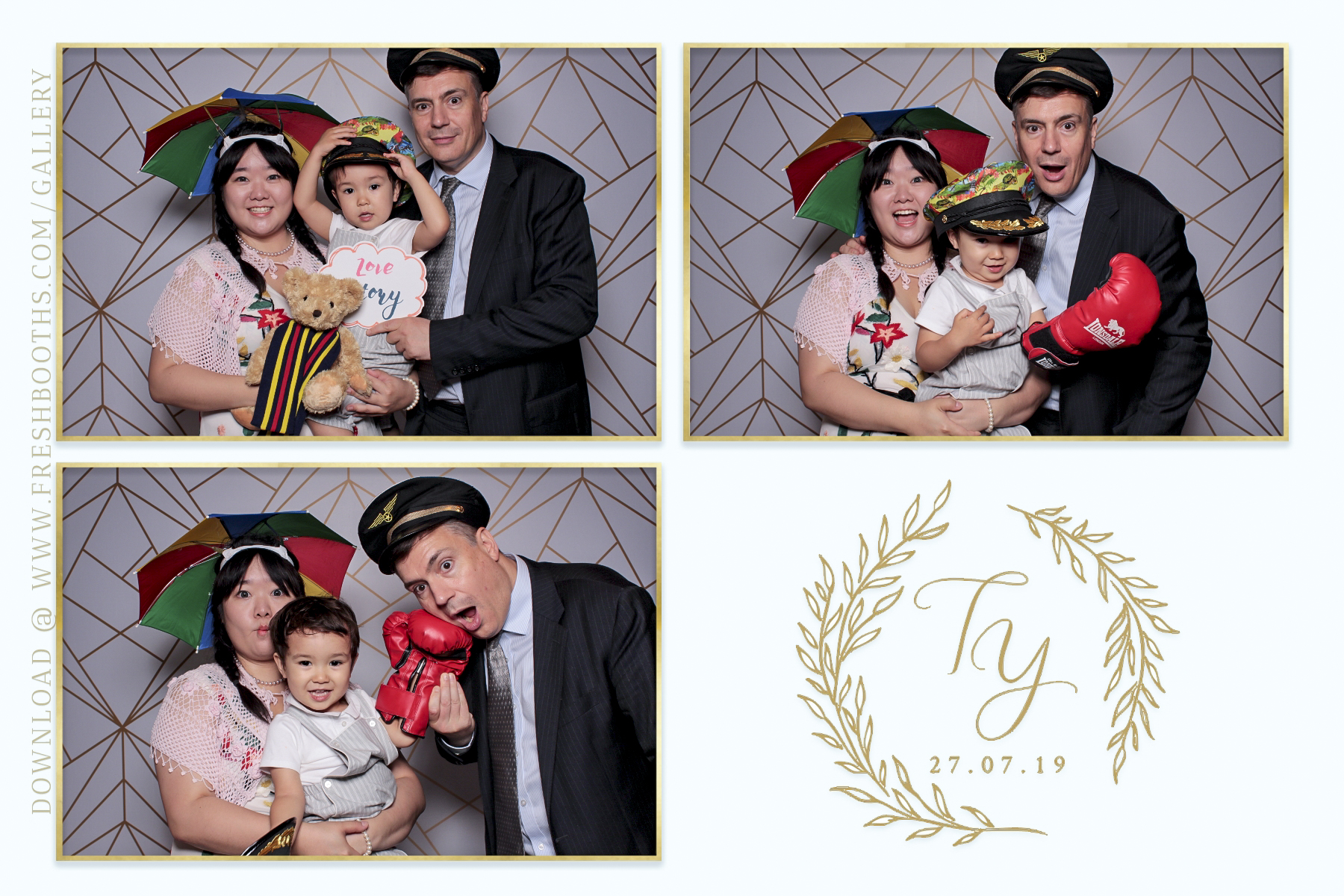 Tianqi and Yisheng's Wedding - Classic Open Booth | View more photos from the event at gallery.freshbooths.com/u/FreshBooths/Tianqi-and-Yishengs-Wedding-Classic-Open-Booth