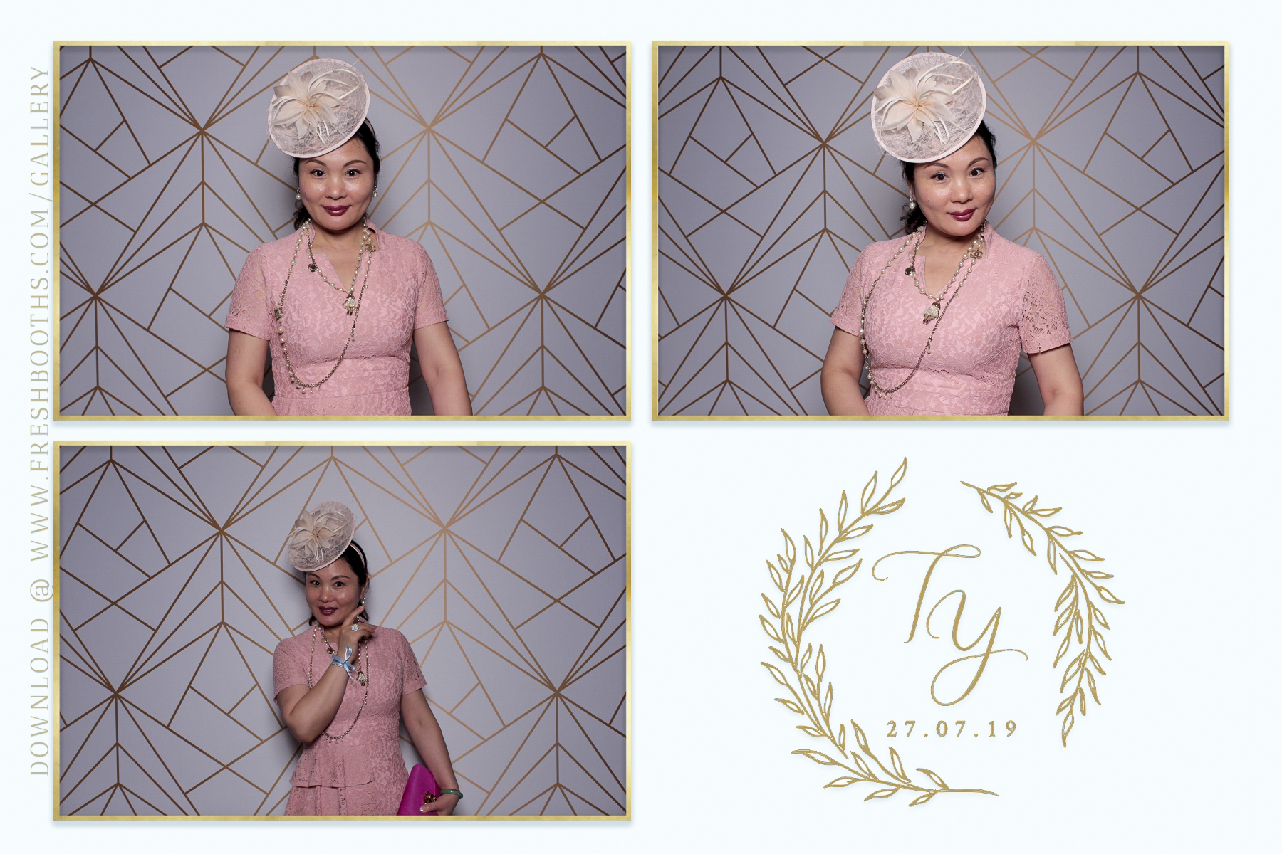 Tianqi and Yisheng's Wedding - Classic Open Booth | View more photos from the event at gallery.freshbooths.com/u/FreshBooths/Tianqi-and-Yishengs-Wedding-Classic-Open-Booth