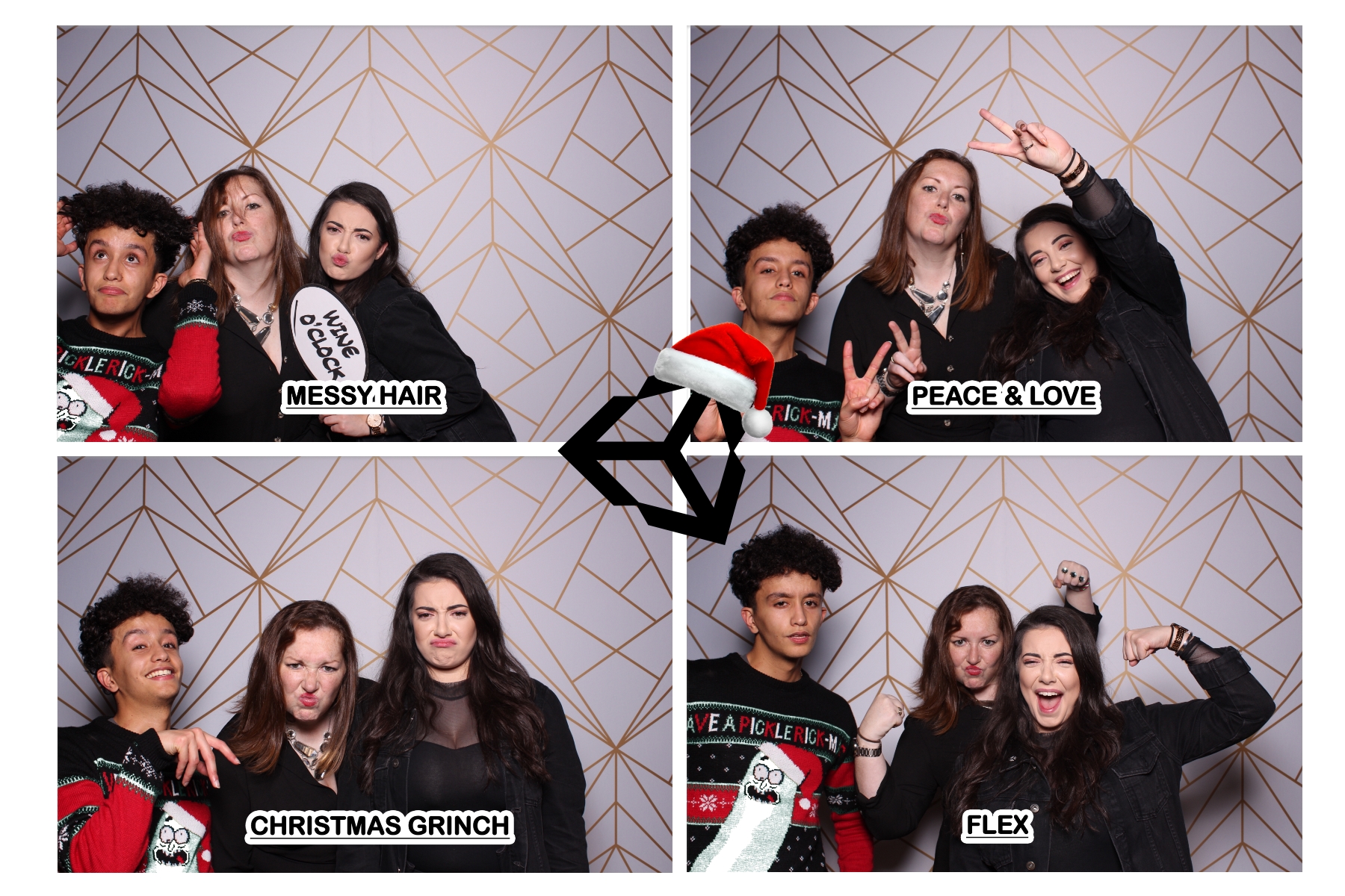Unity Christmas Party - Classic Open Booth | View more photos from the event at gallery.freshbooths.com/u/FreshBooths/Unity-Christmas-Party-Classic-Open-Booth