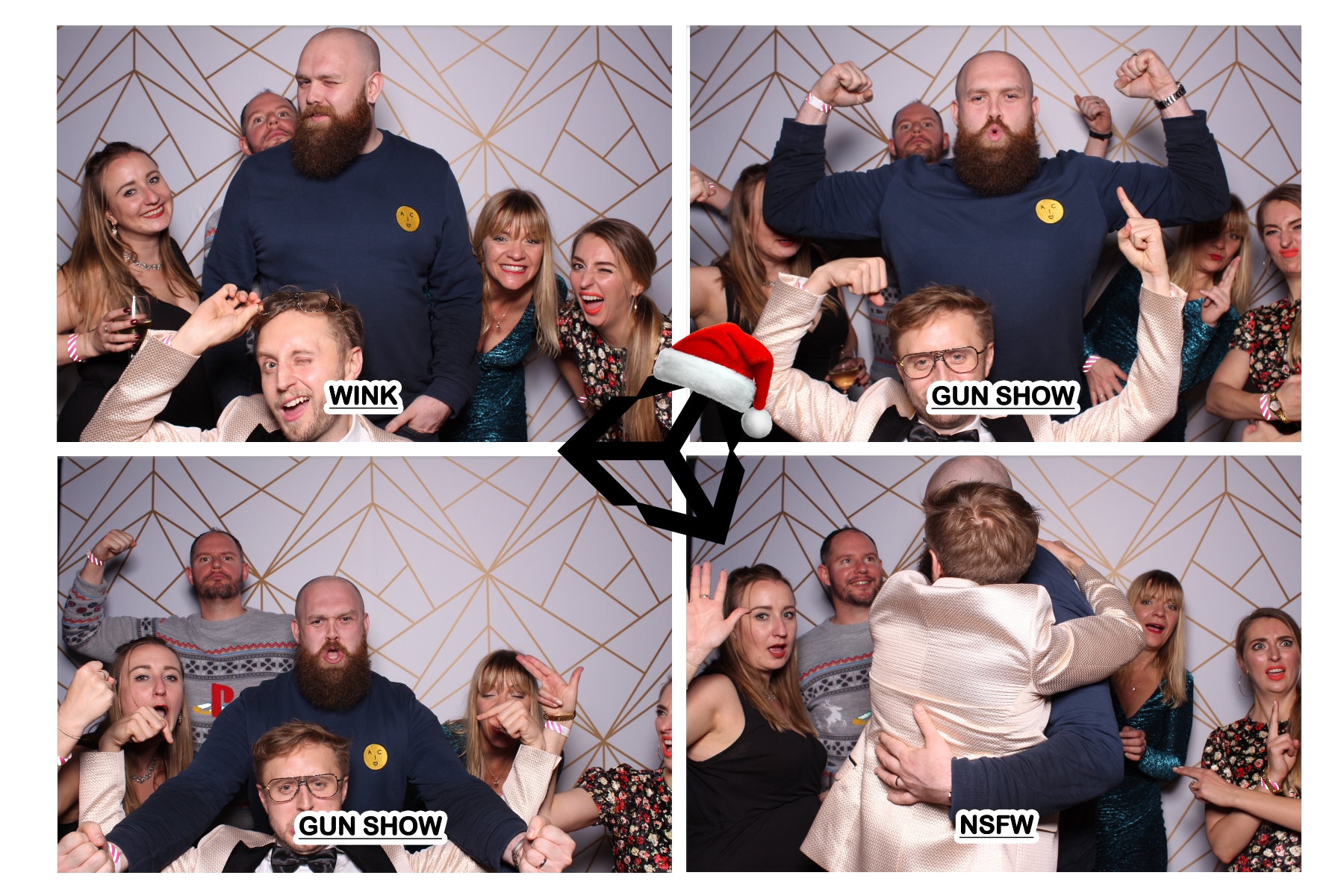 Unity Christmas Party - Classic Open Booth | View more photos from the event at gallery.freshbooths.com/u/FreshBooths/Unity-Christmas-Party-Classic-Open-Booth