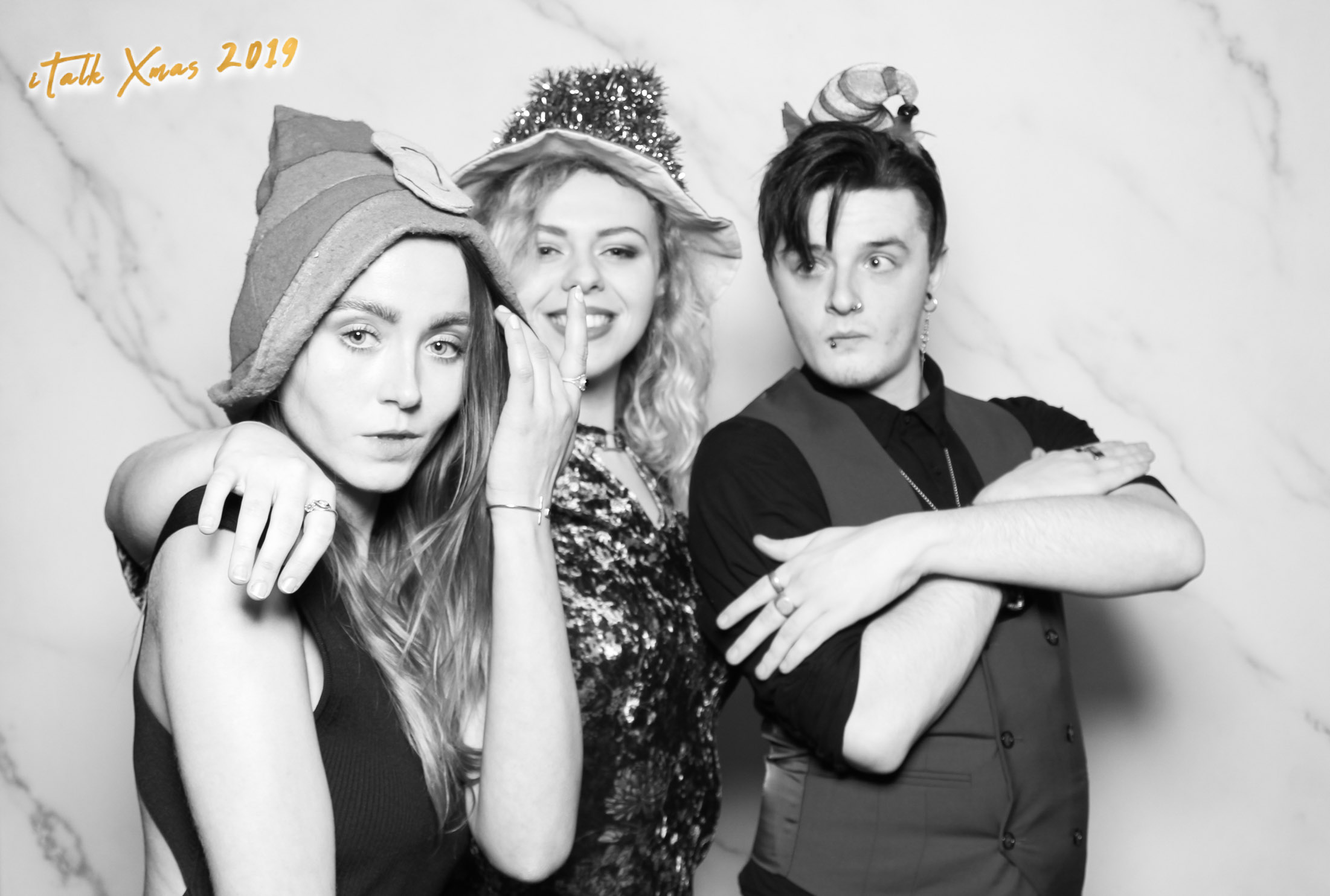 iTalk Christmas Party - Classic open booth (Beauty Booth) | View more photos from the event at gallery.freshbooths.com/u/FreshBooths/iTalk-Christmas-Party-Classic-open-booth-Beauty-Booth
