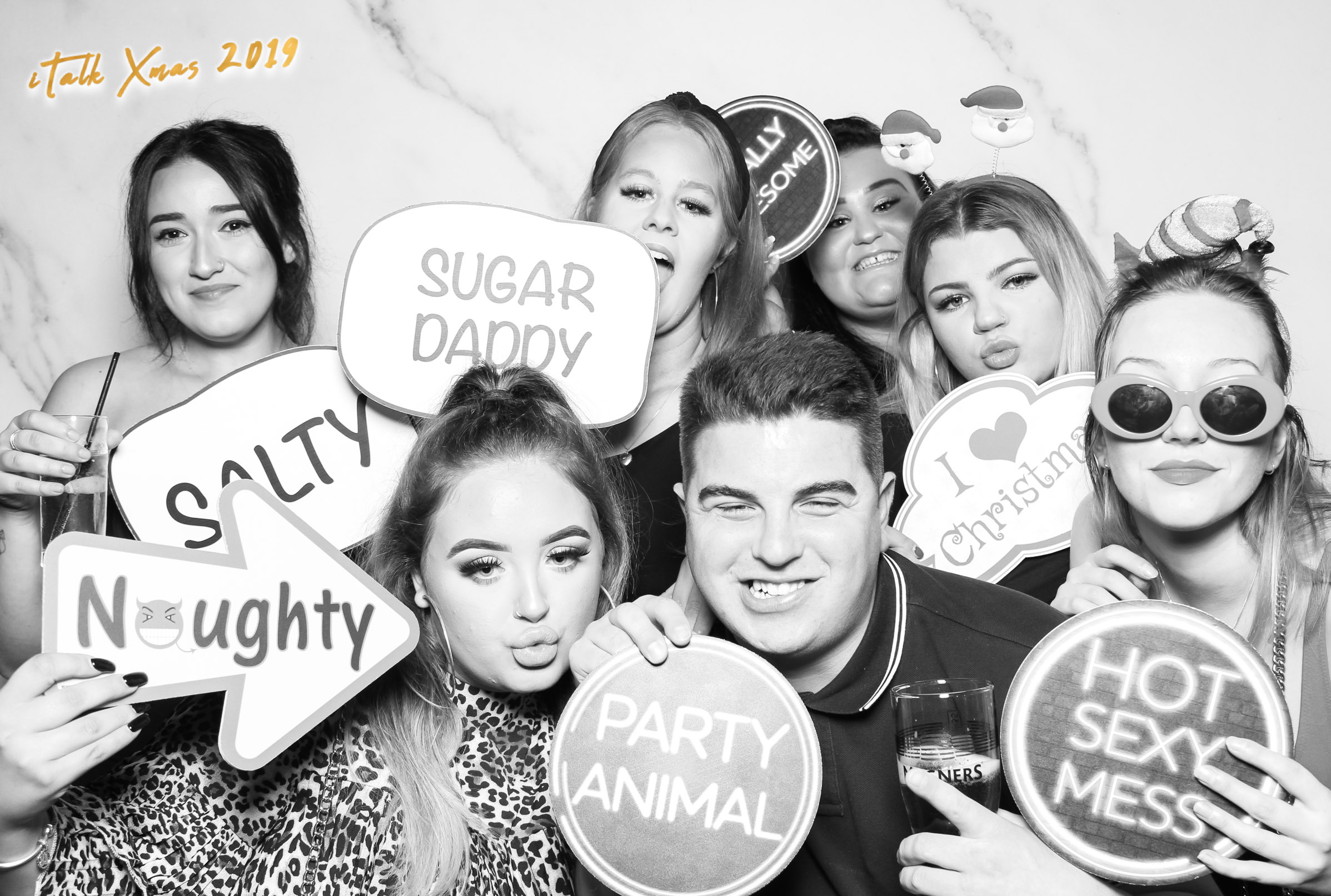 iTalk Christmas Party - Classic open booth (Beauty Booth) | View more photos from the event at gallery.freshbooths.com/u/FreshBooths/iTalk-Christmas-Party-Classic-open-booth-Beauty-Booth