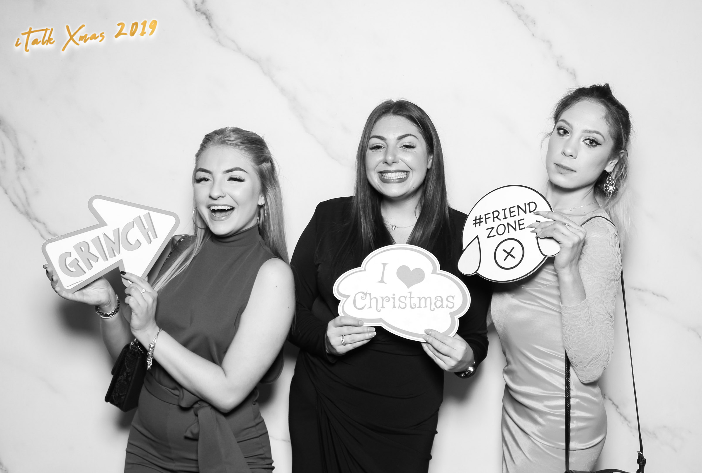 iTalk Christmas Party - Classic open booth (Beauty Booth) | View more photos from the event at gallery.freshbooths.com/u/FreshBooths/iTalk-Christmas-Party-Classic-open-booth-Beauty-Booth