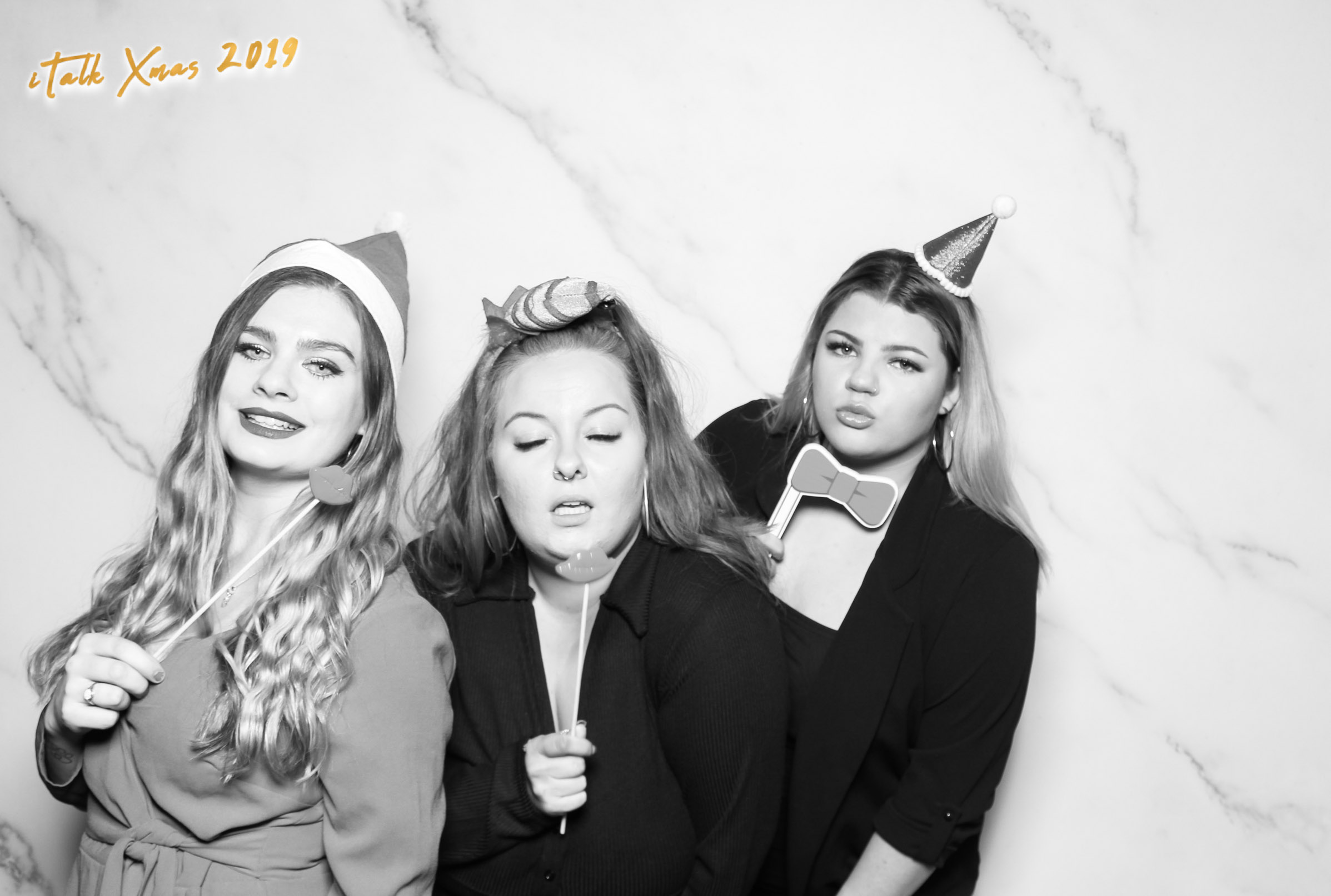 iTalk Christmas Party - Classic open booth (Beauty Booth) | View more photos from the event at gallery.freshbooths.com/u/FreshBooths/iTalk-Christmas-Party-Classic-open-booth-Beauty-Booth