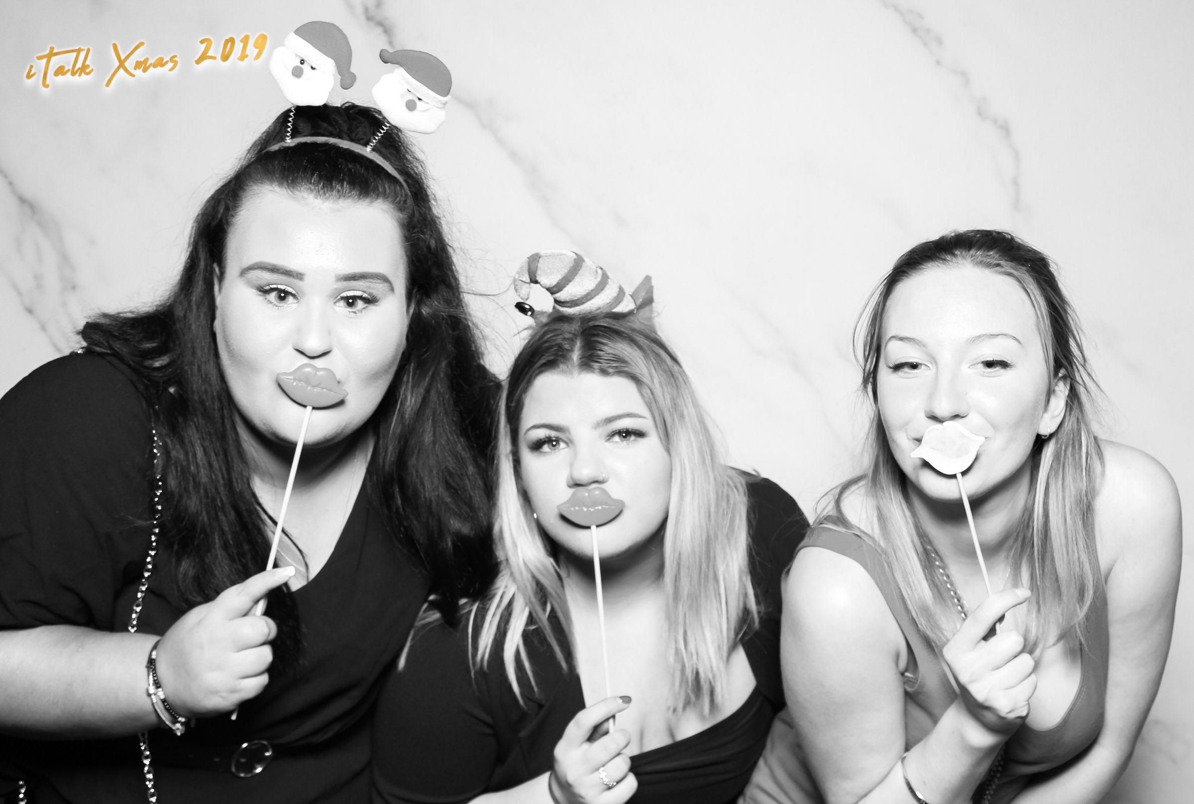 iTalk Christmas Party - Classic open booth (Beauty Booth) | View more photos from the event at gallery.freshbooths.com/u/FreshBooths/iTalk-Christmas-Party-Classic-open-booth-Beauty-Booth
